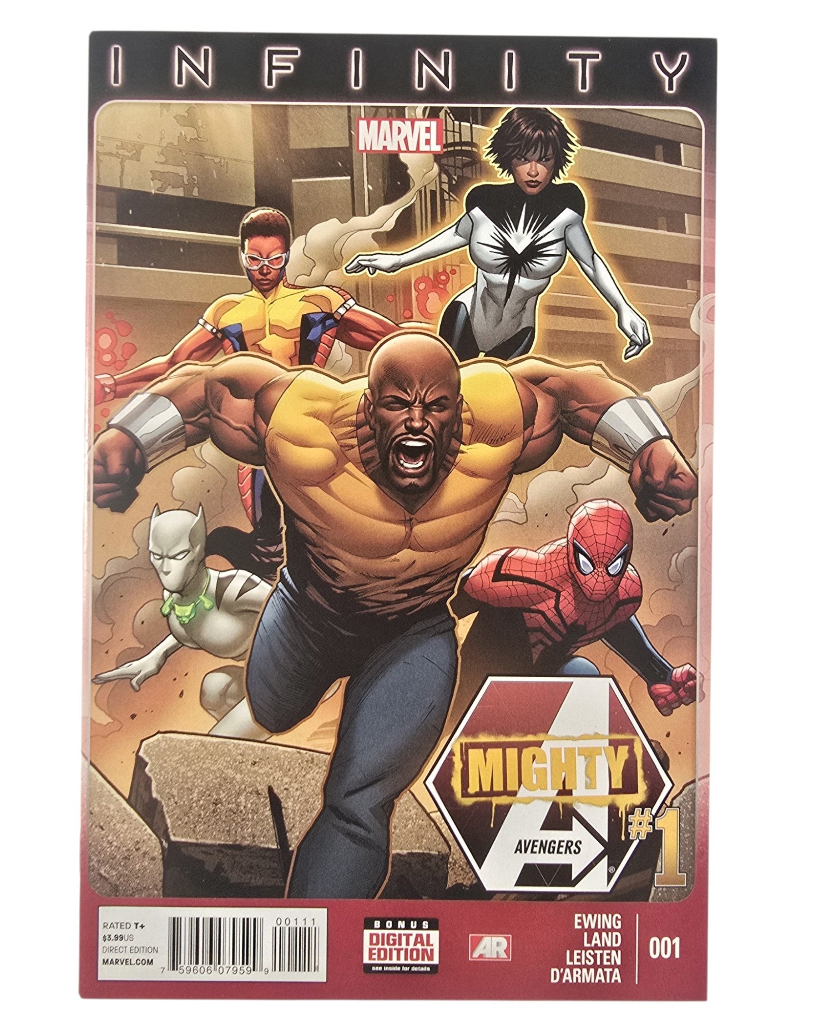 Mighty Avengers Vol. 2 #1A, Greg Land Cover, Marvel '13