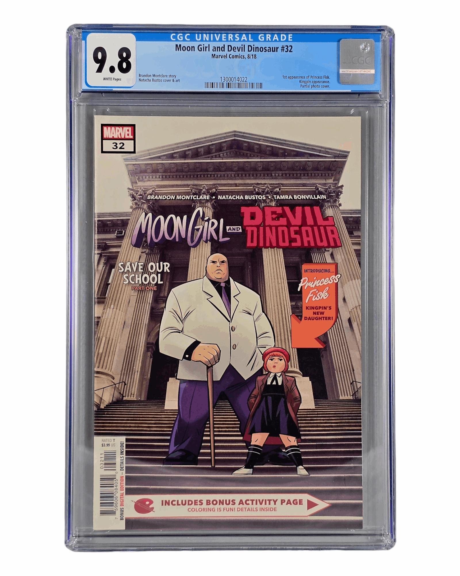 Moon Girl and Devil Dinosaur v1 #32, CGC 9.8 (22), Marvel '18