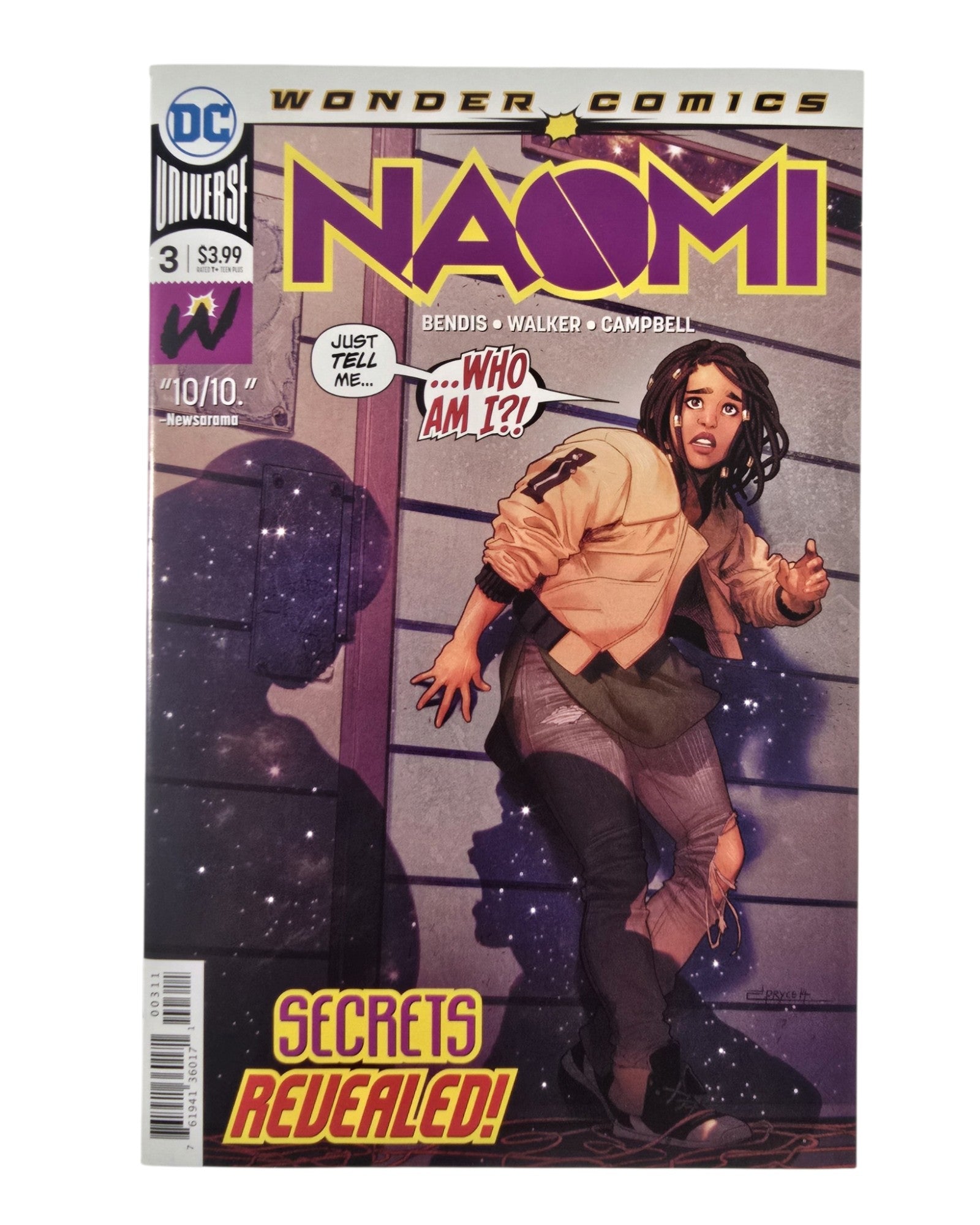 Naomi #3A, Jamal Campbell Cover, DC '19