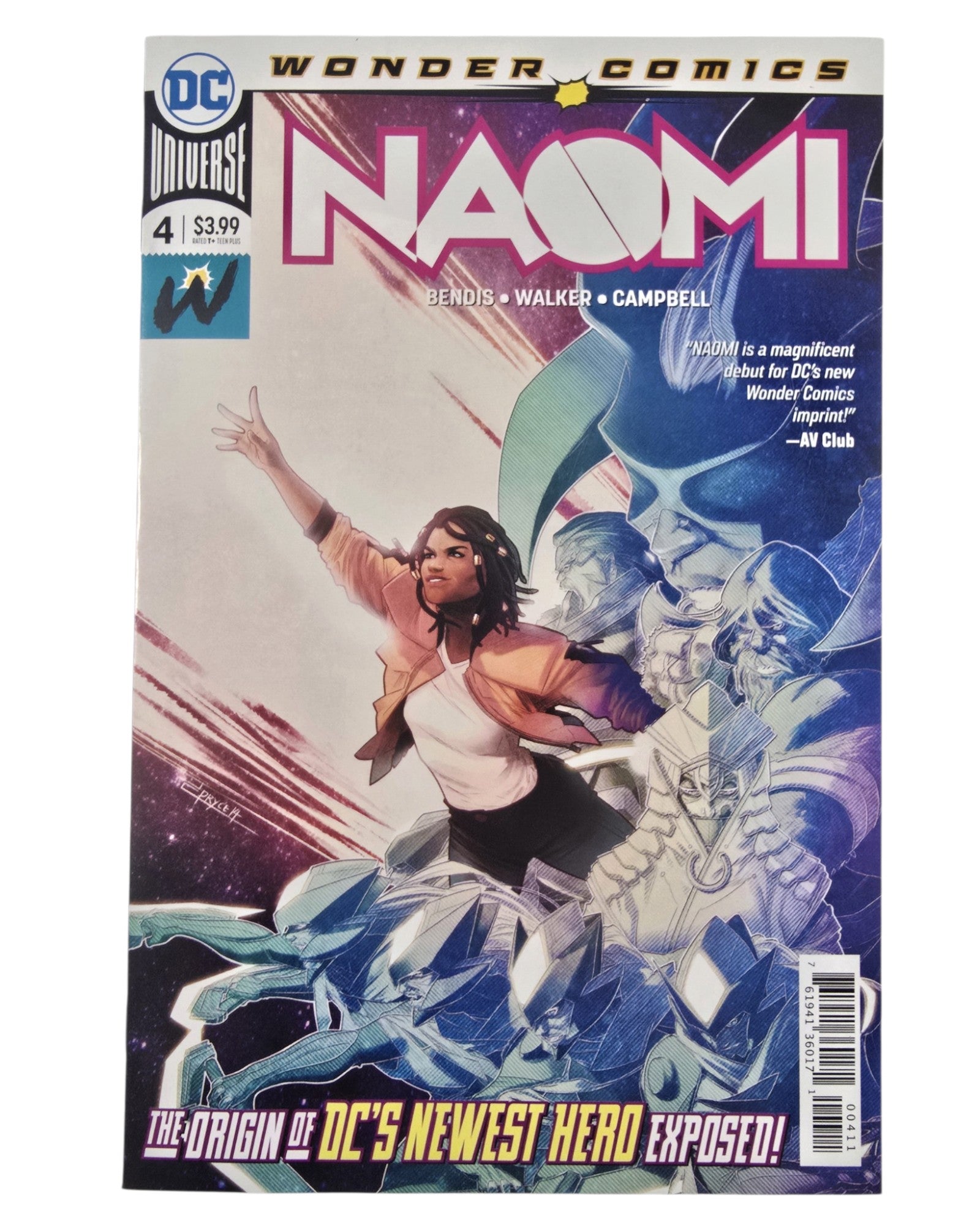 Naomi #4A, Jamal Campbell Cover, DC '19