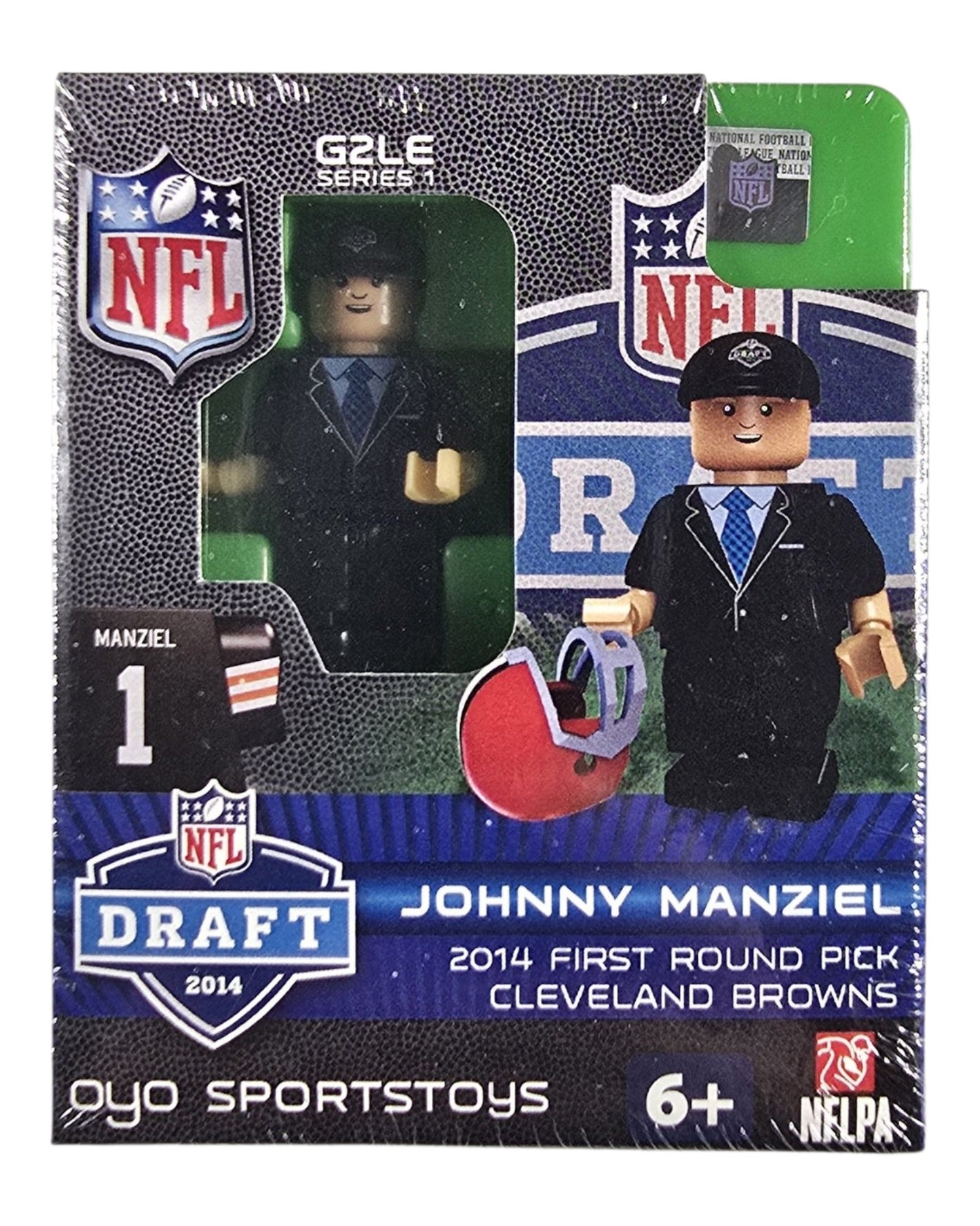 NFL OYO 2014 Draft Lot of 4: Clowney, Manziel, Bridgewater, Watkins, OYO '14: Johnny Manziel, front of package