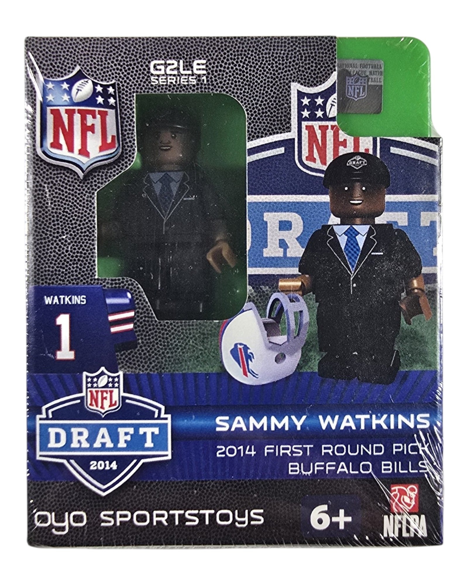 NFL OYO 2014 Draft Lot of 4: Clowney, Manziel, Bridgewater, Watkins, OYO '14: Sammy Watkins, front of package
