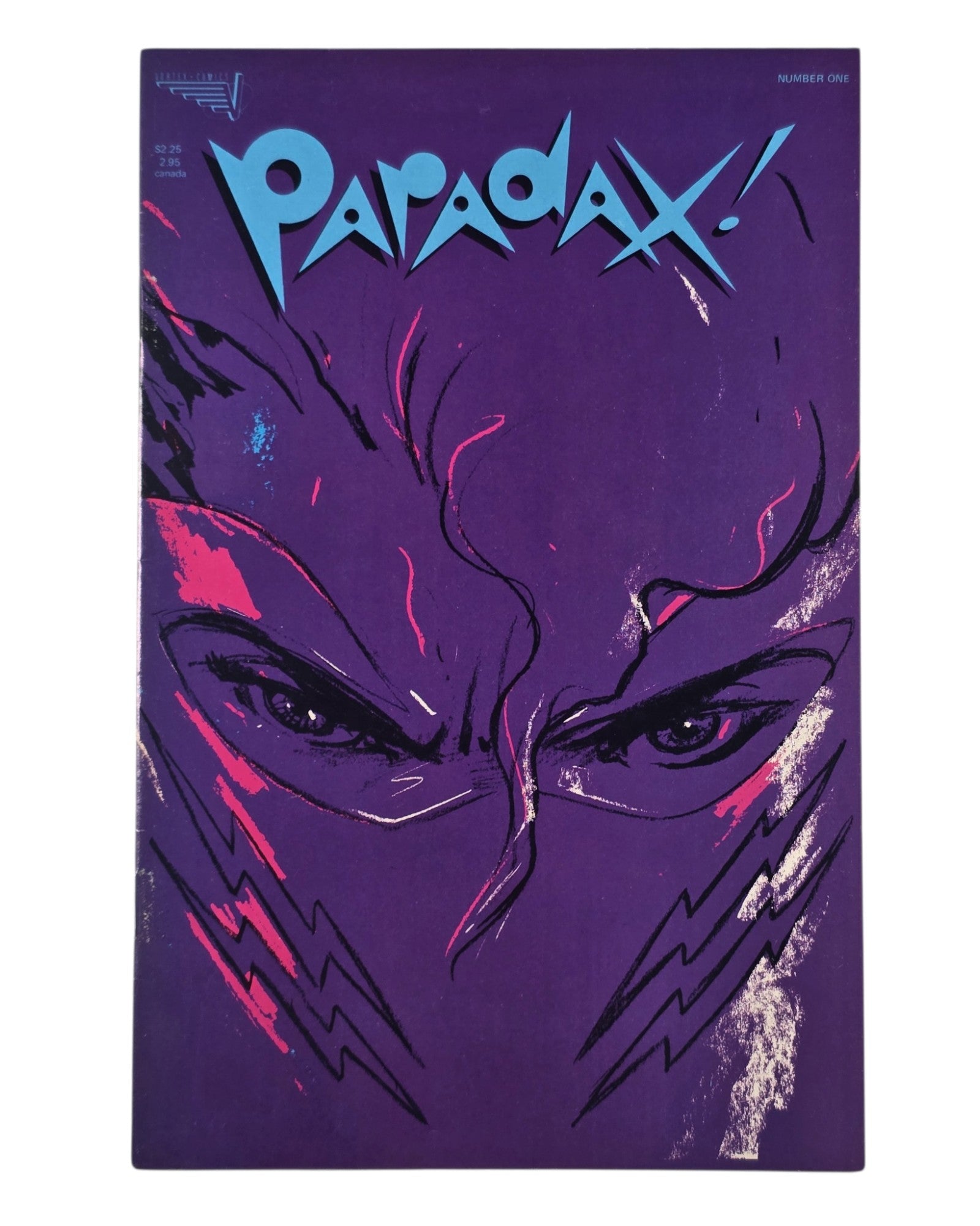 Paradax! #1, Brendan McCarthy Cover, Vortex '87
