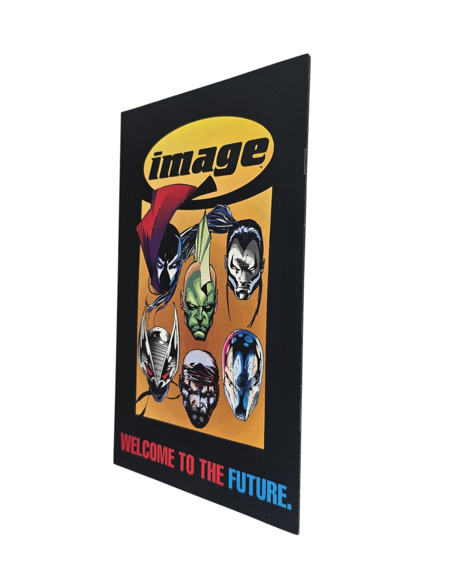 Phantom Force #1, Image '93 — back cover, spine edge