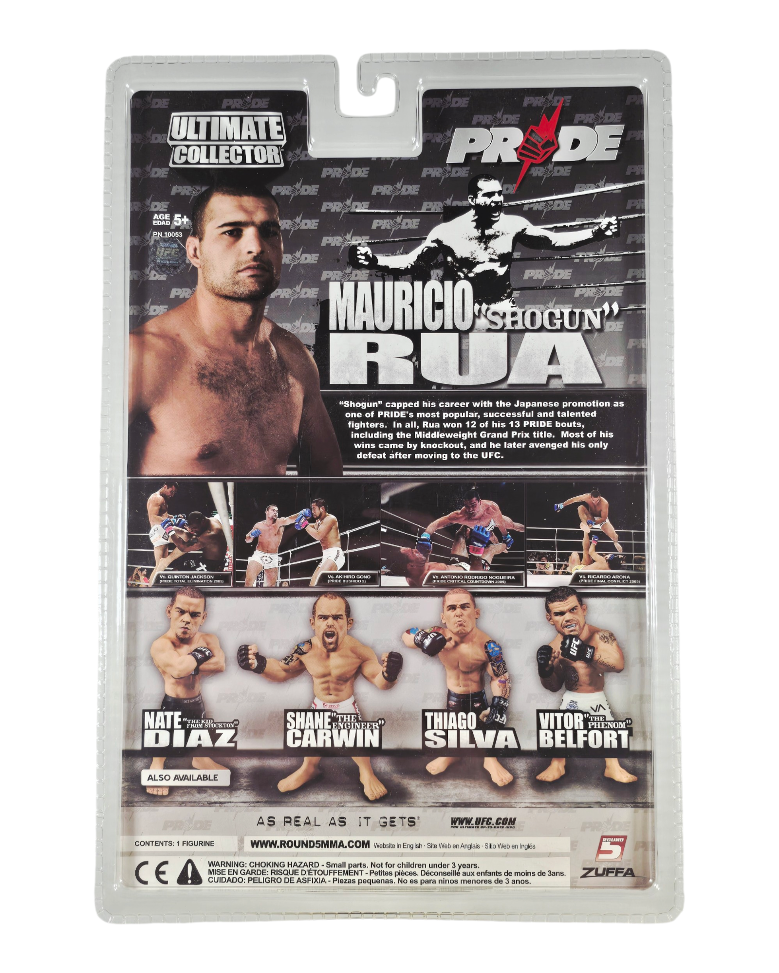 UFC Ultimate Collector Series 5 Mauricio "Shogun" Rua PRIDE, Round 5 '11