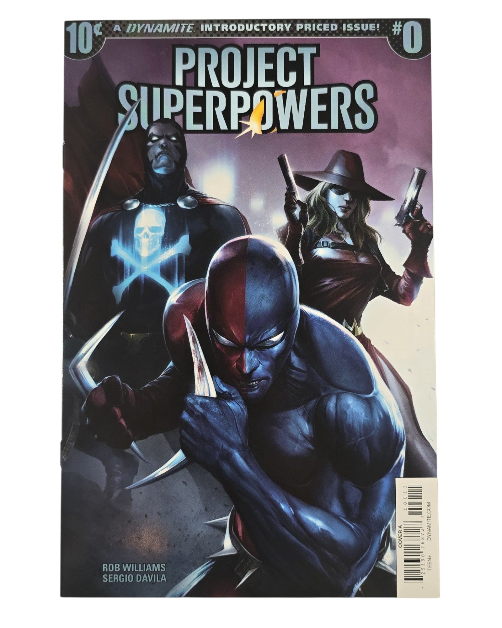 Project Superpowers: Ch. Three #0A, Francesco Mattina Cover, Dynamite '18