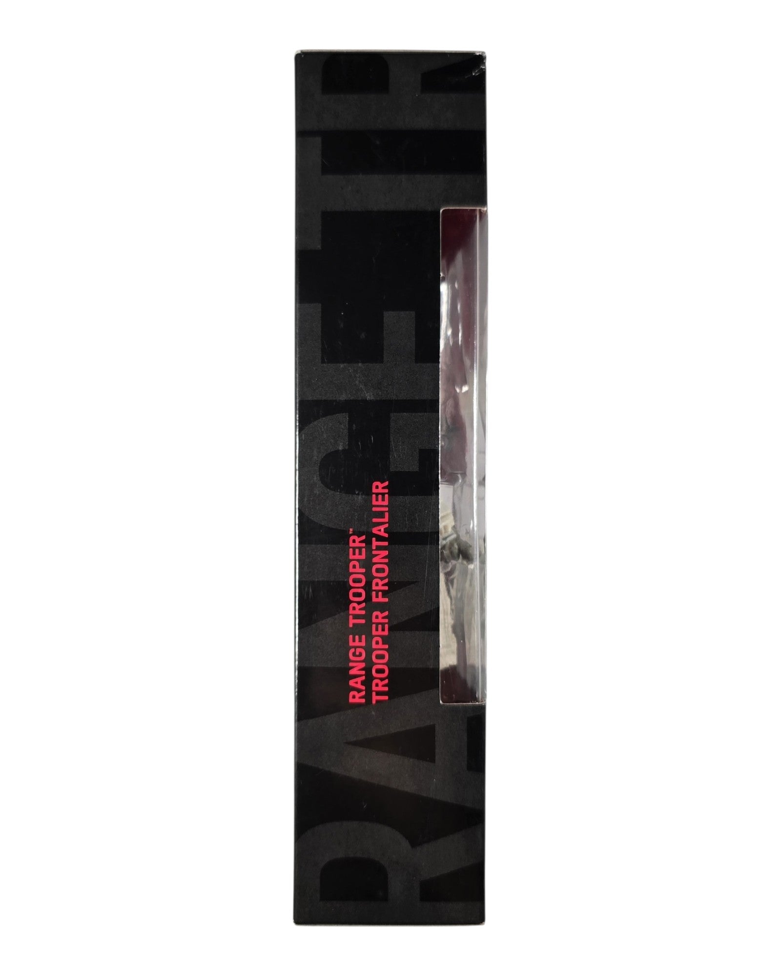 Star Wars The Black Series #64 Range Trooper, Hasbro '18 — left edge of package