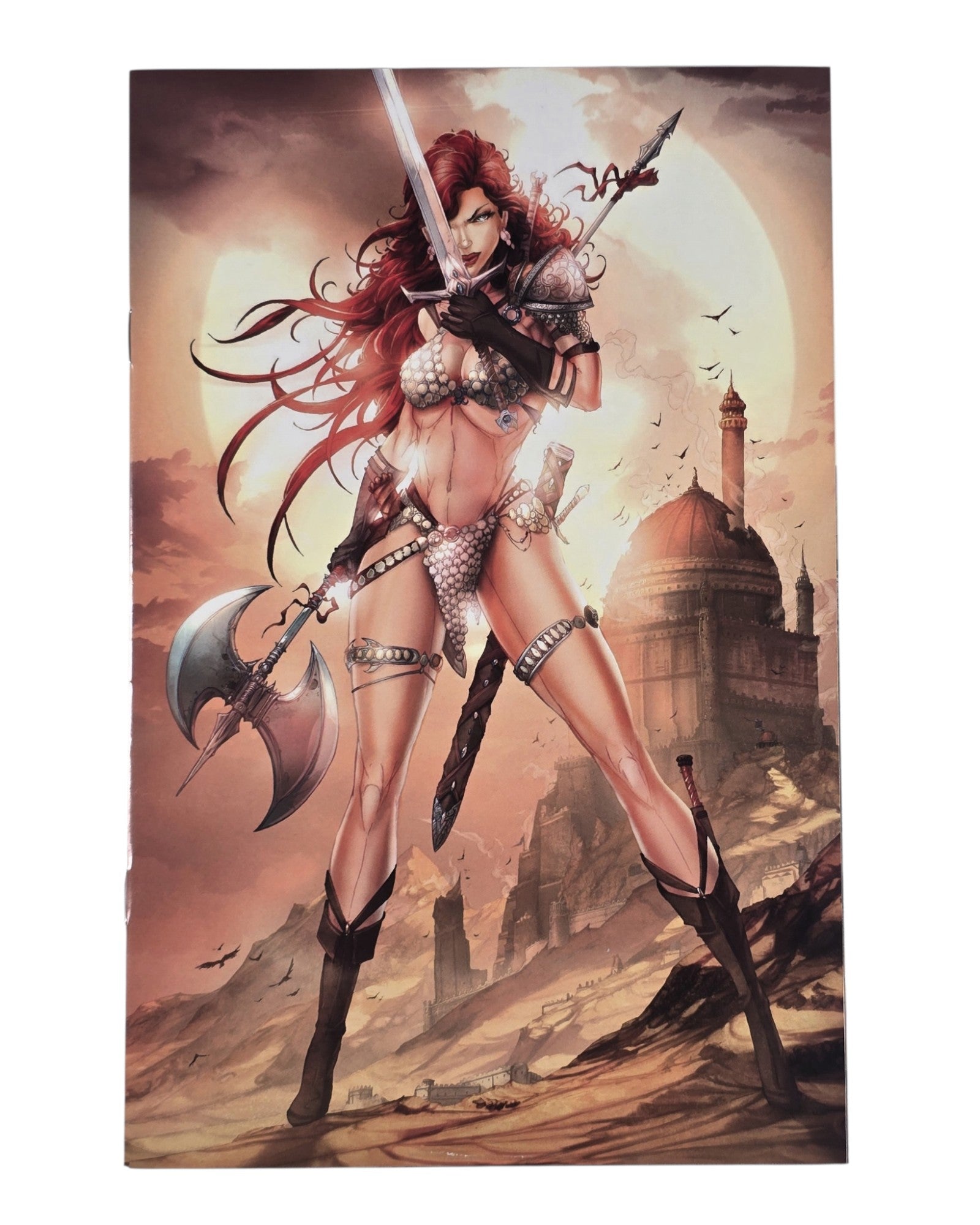 Red Sonja Vol. 5 #1U, 7ate9 Comics Virgin, Jamie Tyndall, Dynamite '19