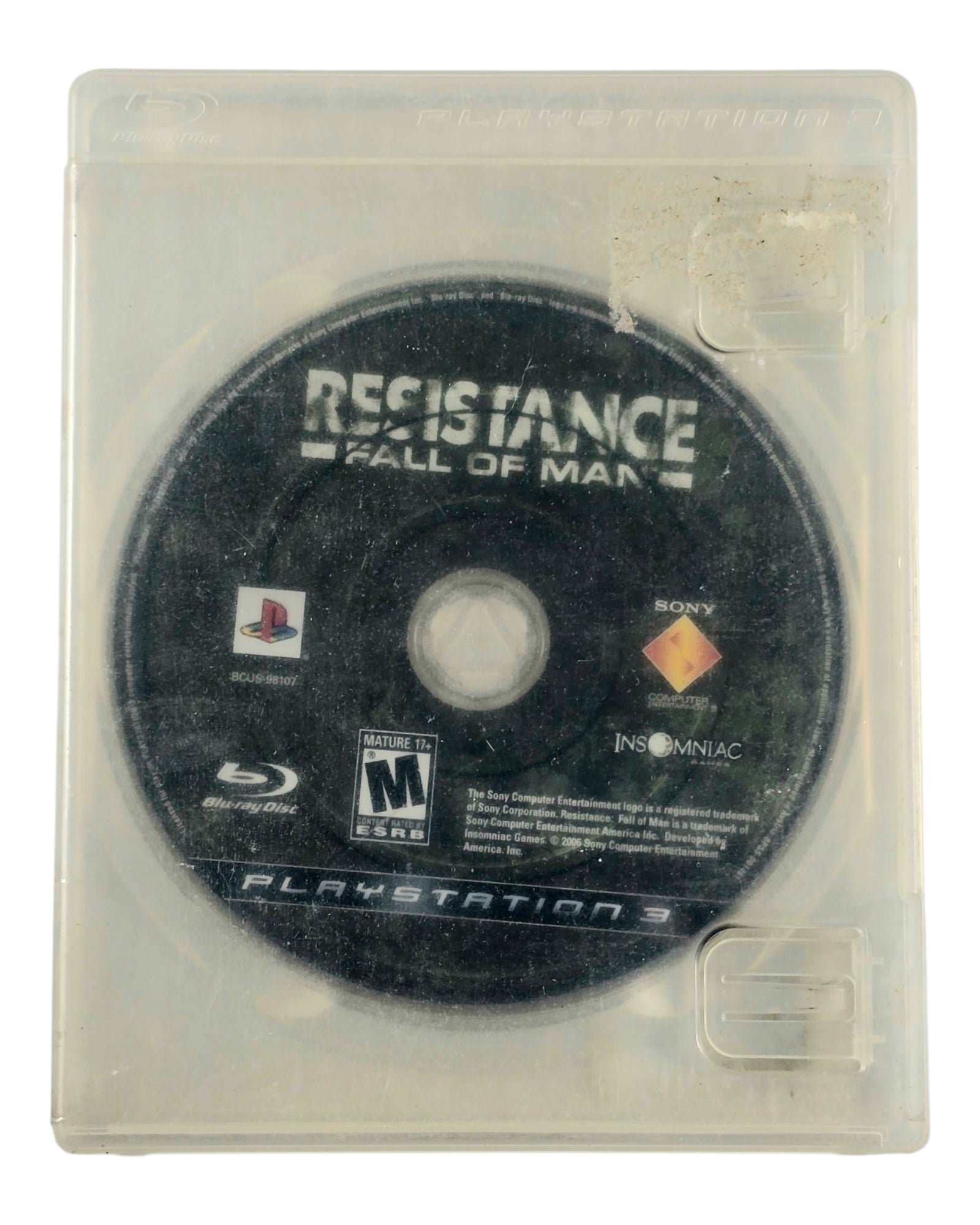 Resistance: Fall of Man (PlayStation 3, 2006), Disc Only