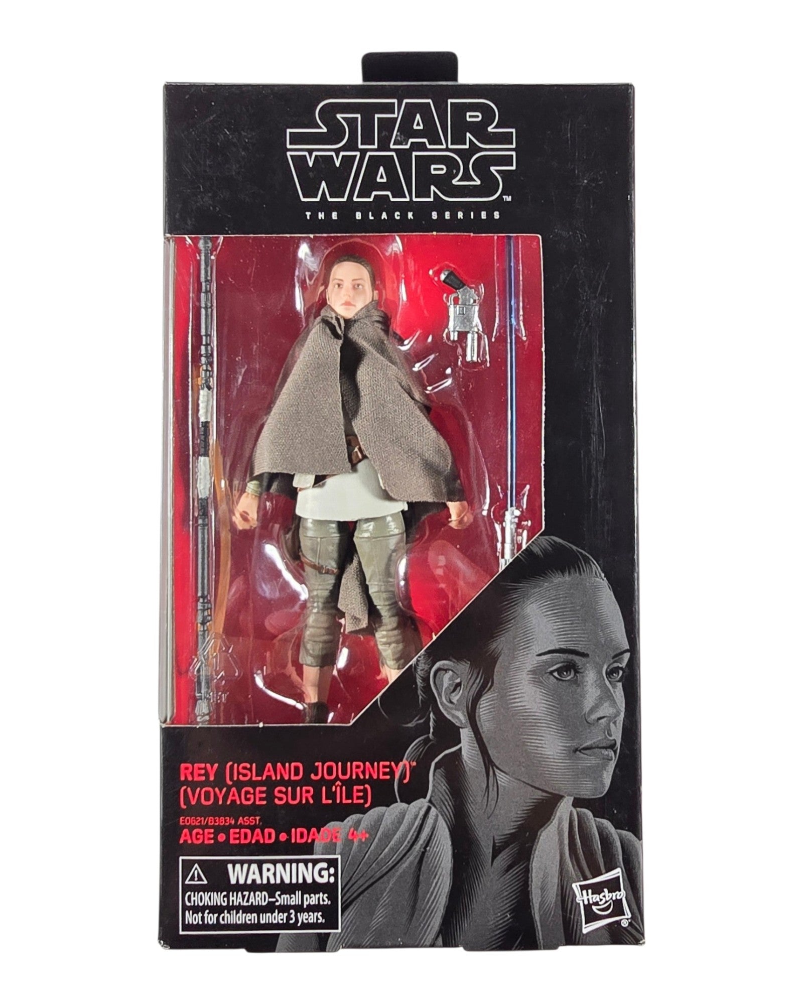 Star Wars The Black Series #58 Rey (Island Journey), Hasbro '18