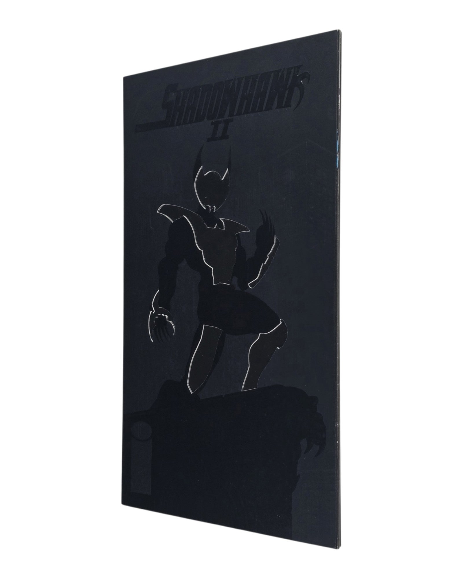 ShadowHawk II #1, Jim Valentino Cover, Image '93 — front cover, fore edge