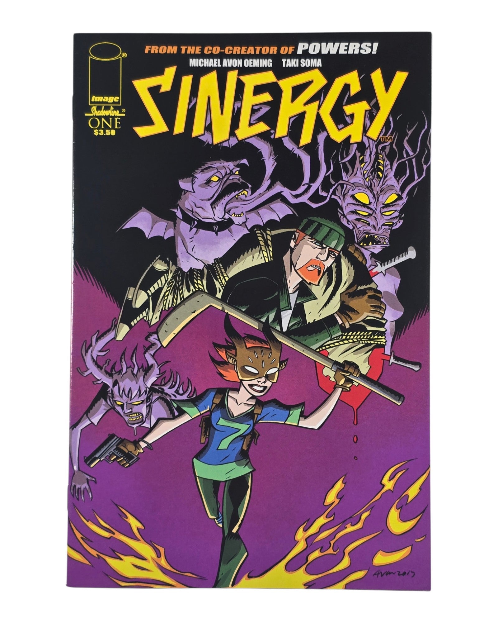 Sinergy #1, Michael Avon Oeming Cover, Image '14