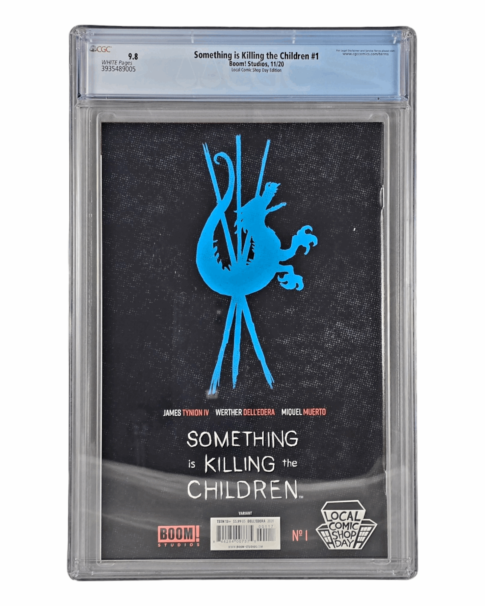 Something is Killing the Children #1N LCSD Foil Cover, CGC 9.8 (05), BOOM! '20