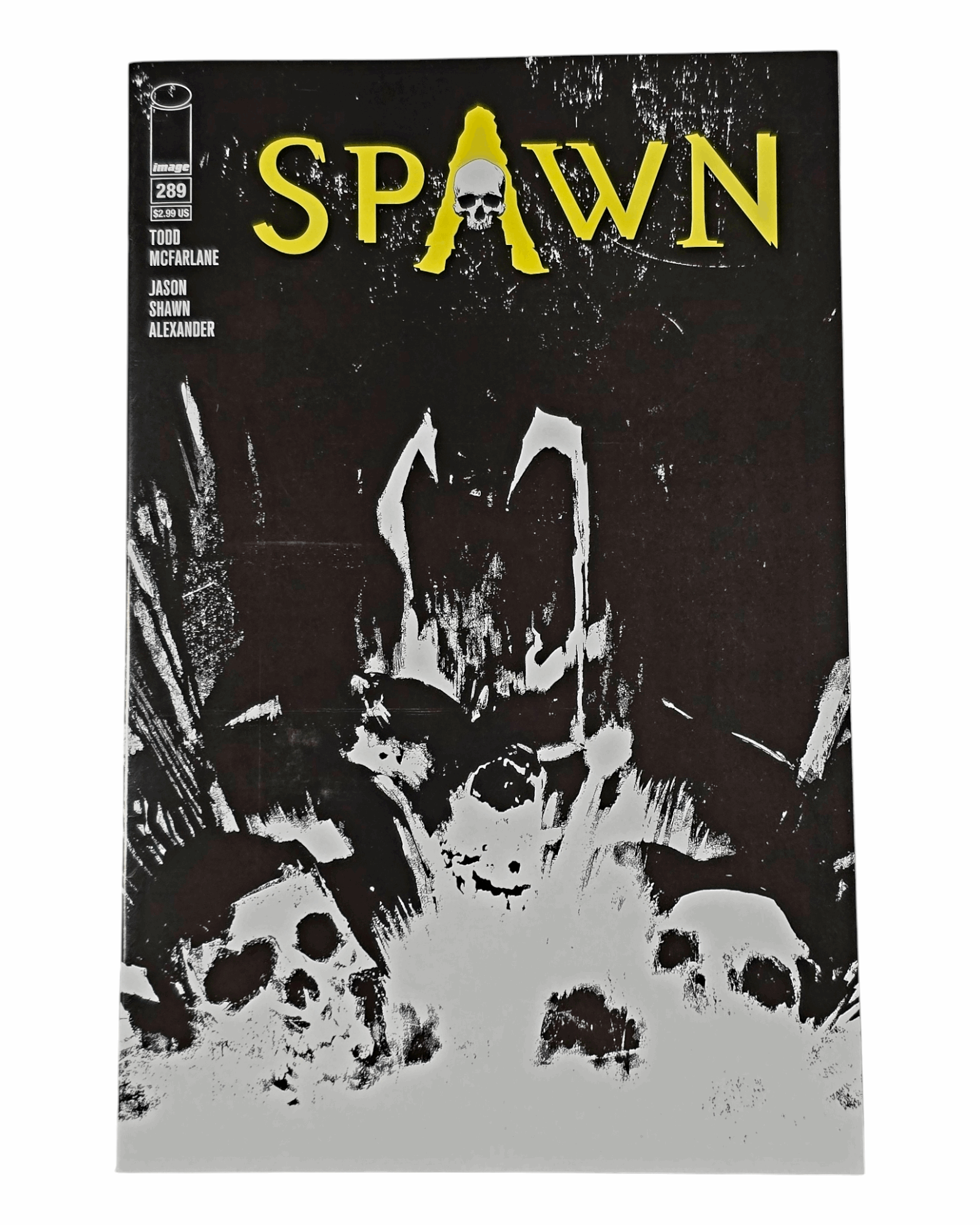 Spawn #289B, Jason Shawn Alexander Sketch Cover, Image '18