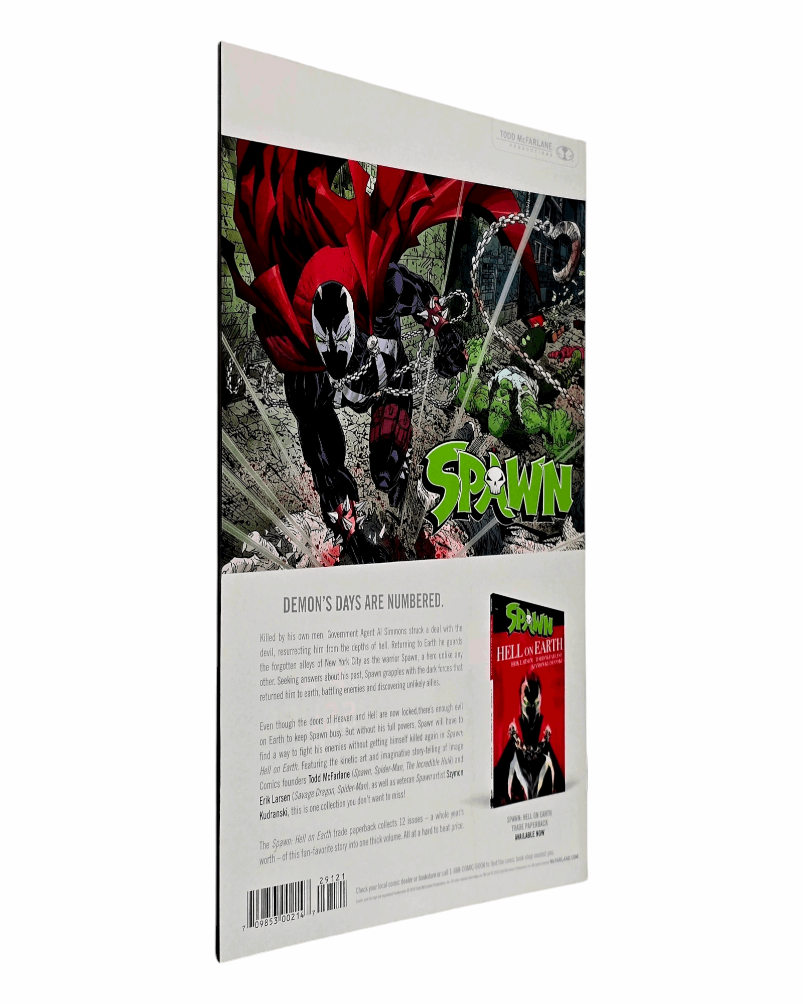 Spawn #291B, Virgin Francesco Mattina Cover, Image '19