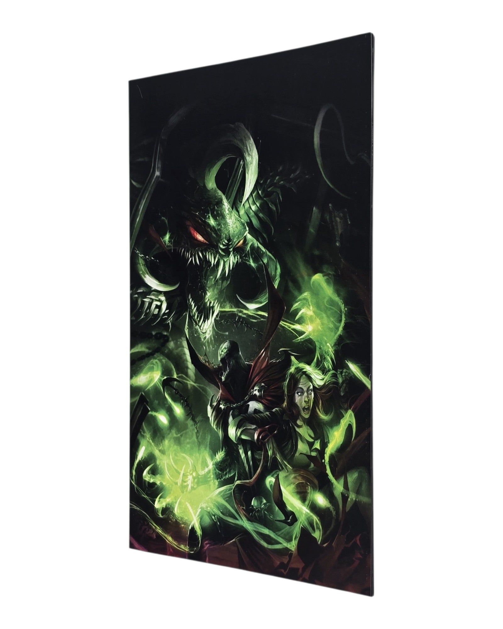 Spawn #294B, Francesco Mattina Virgin Cover, Image '19 — front cover, fore edge