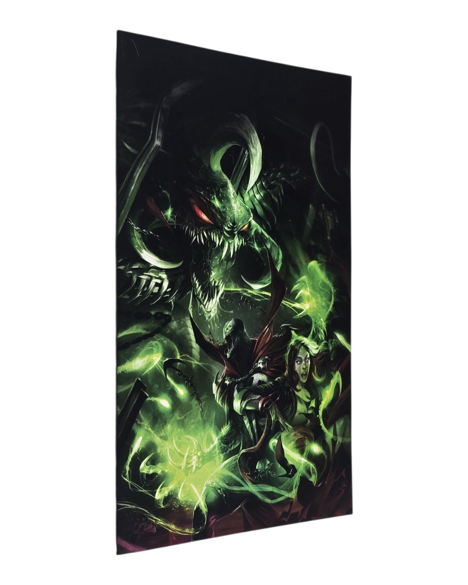 Spawn #294B, Francesco Mattina Virgin Cover, Image '19 — front cover, spine edge