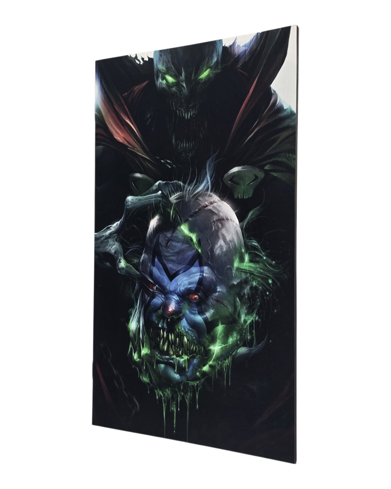 Spawn #295B, Francesco Mattina Virgin Cover, Image '19 — front cover, fore edge