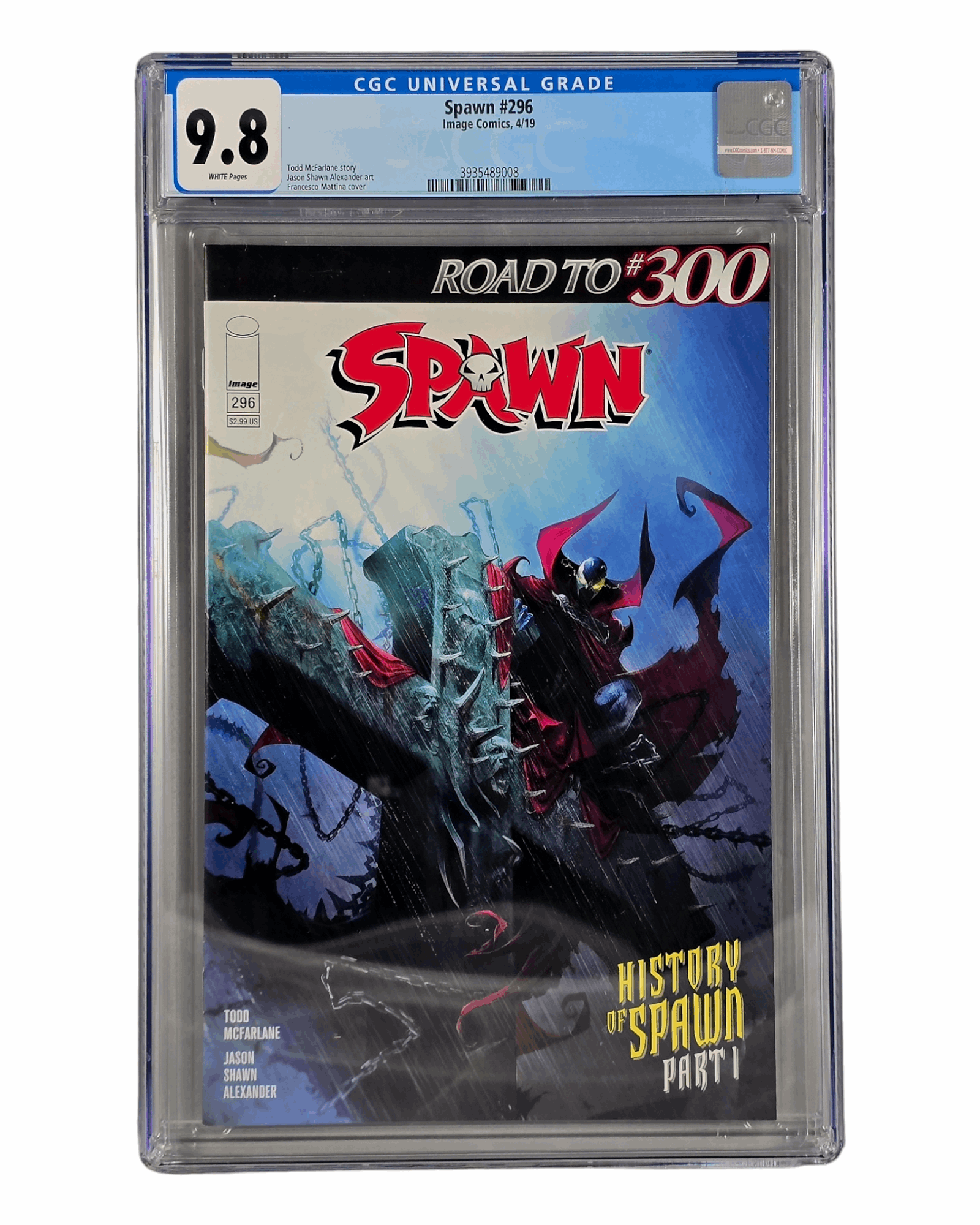 Spawn #296A, CGC 9.8 (08), Image '19
