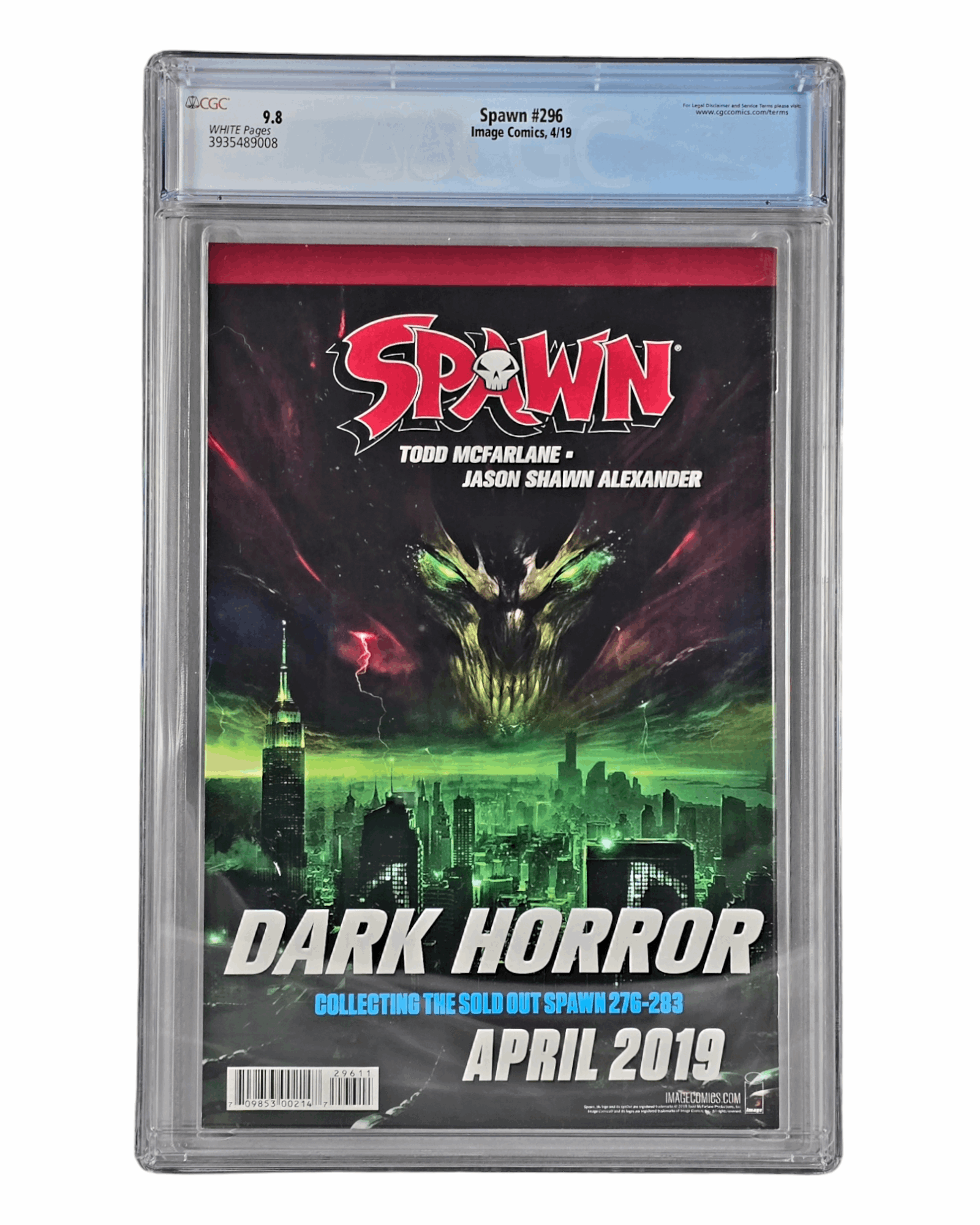 Spawn #296A, CGC 9.8 (08), Image '19