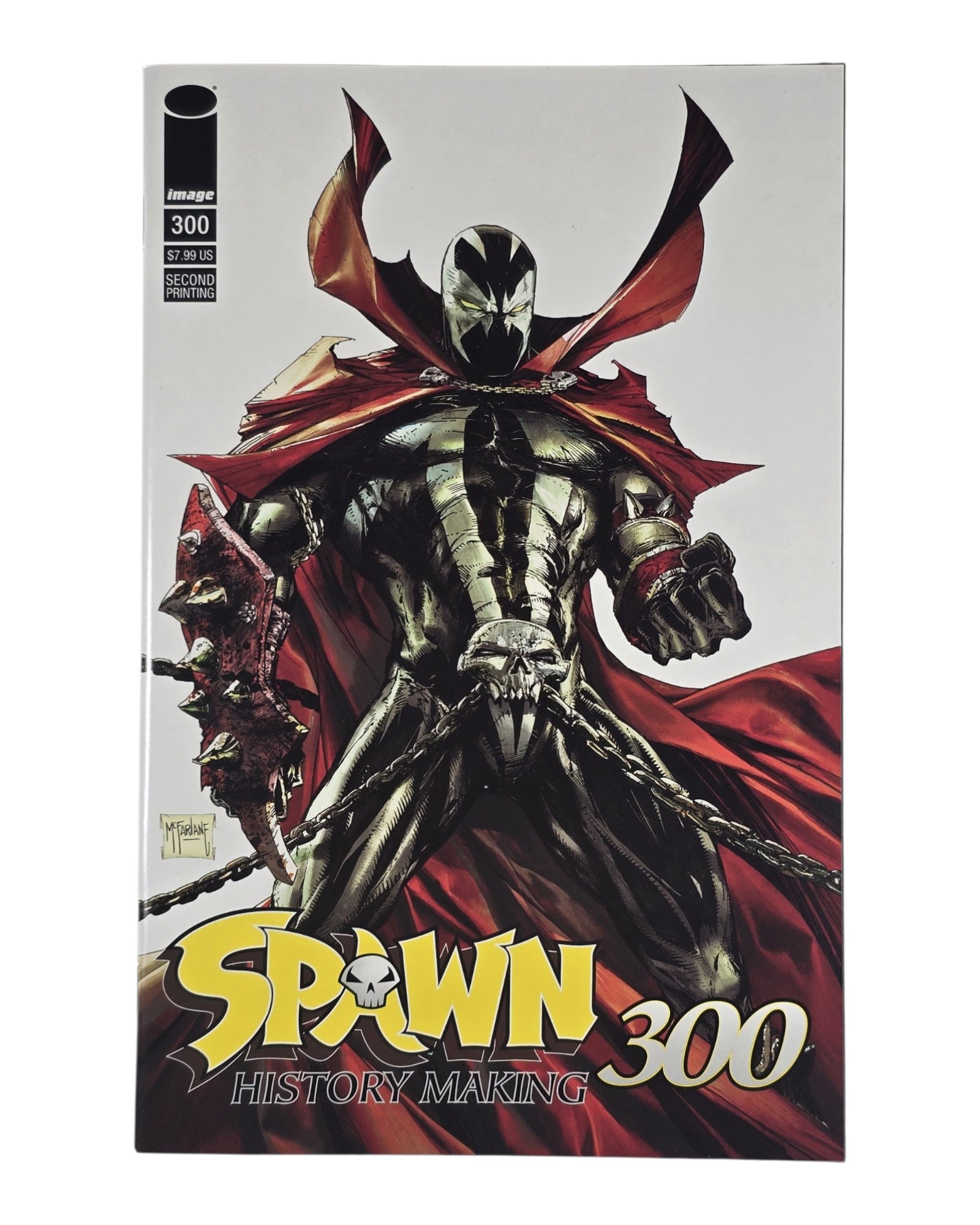 Spawn #300R, Todd McFarlane Cover, 2nd Print, Image '19