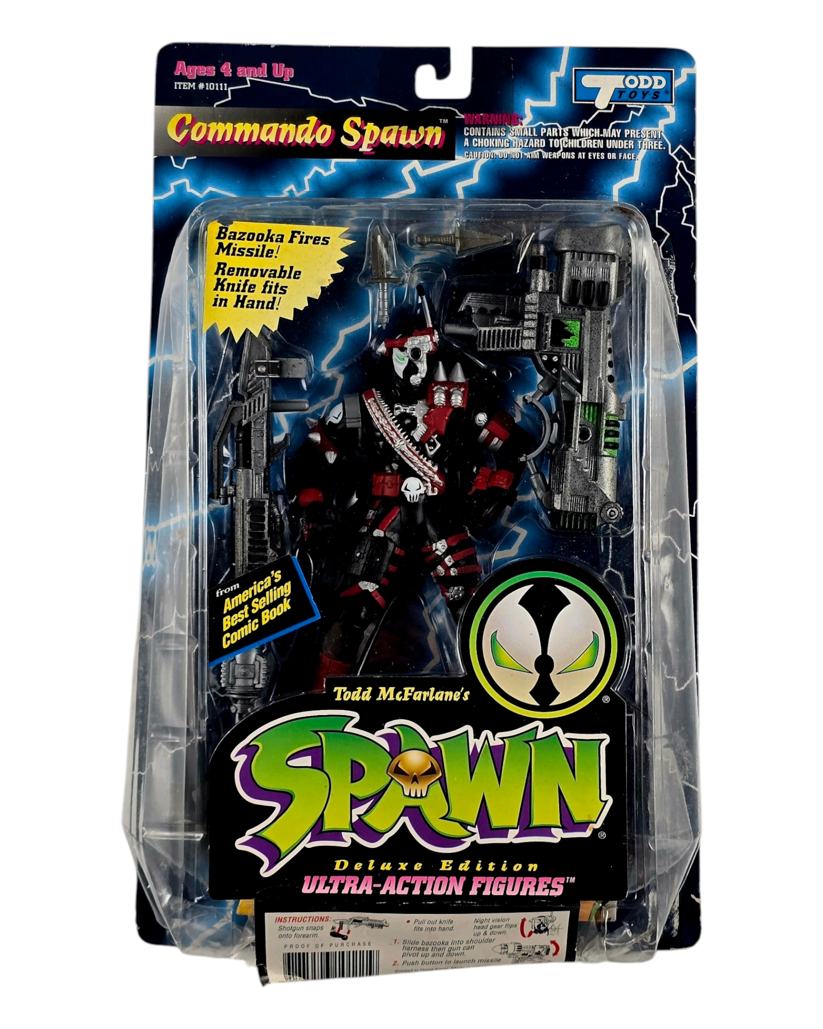 Spawn Series 2 Commando Spawn, McFarlane Toys '95 – Multiverse Of Heroes