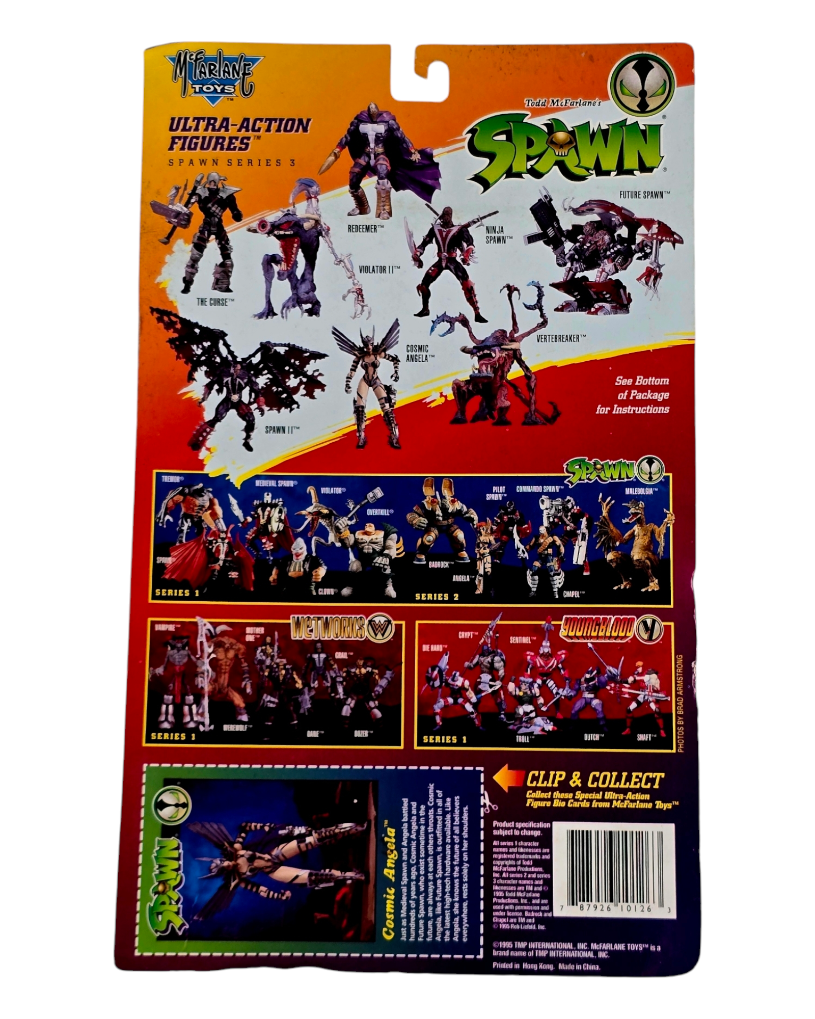 Spawn Series 3 Cosmic Angela, McFarlane Toys '95, Deluxe Edition