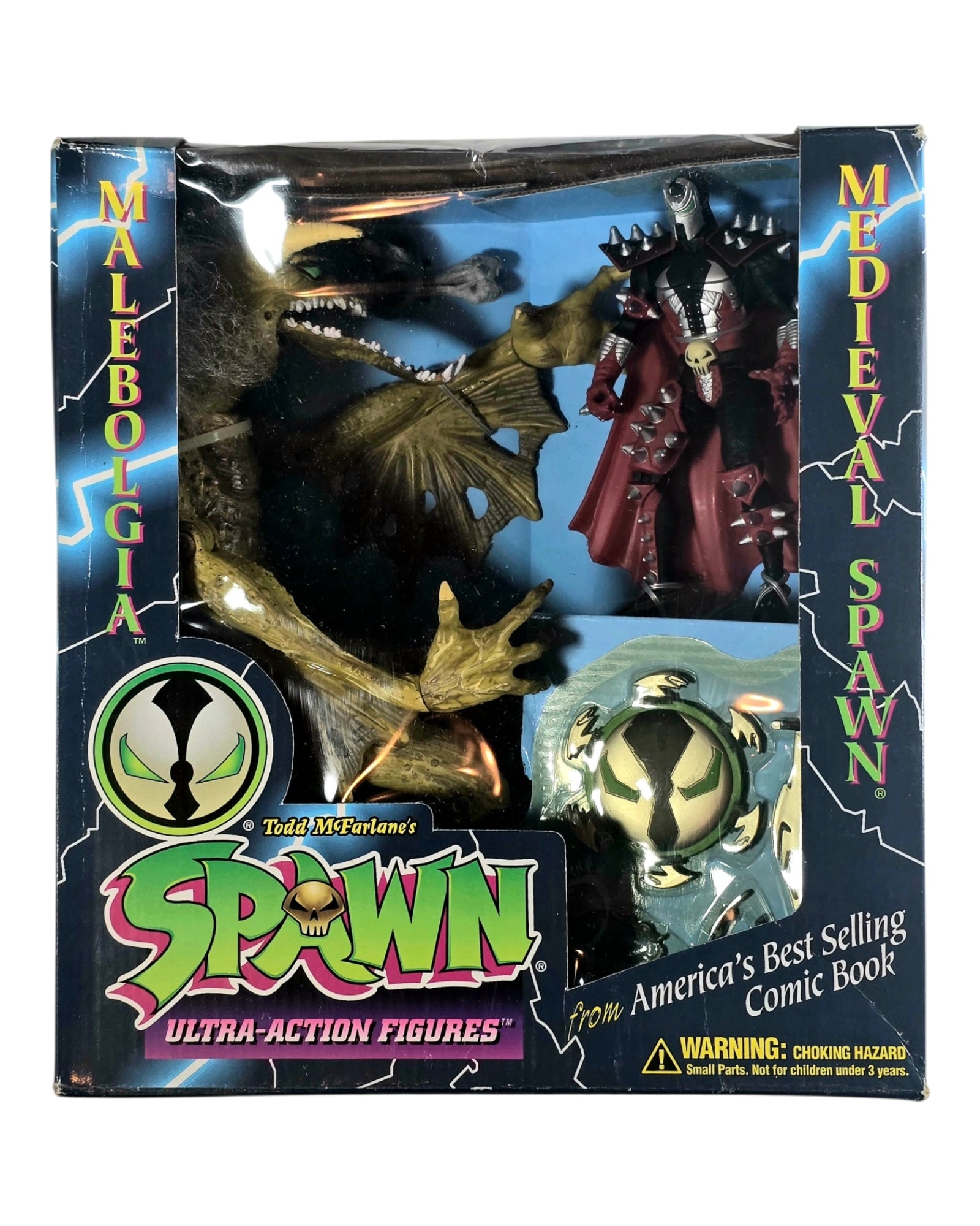 Spawn Medieval Spawn vs Malebolgia Collectors Gift Set, McFarlane '95