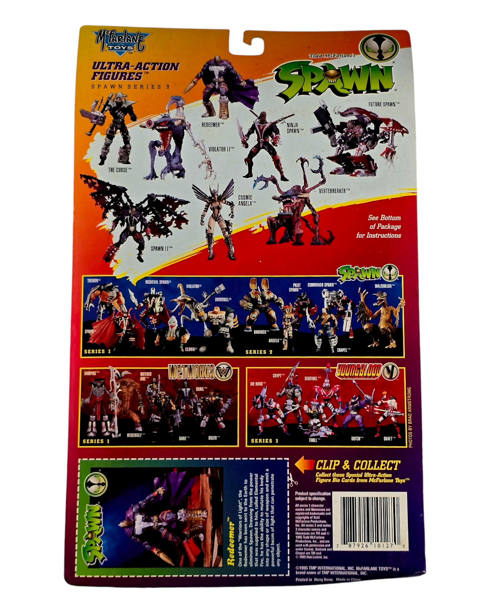 Spawn Series 3 Deluxe Edition Redeemer, McFarlane Toys '95