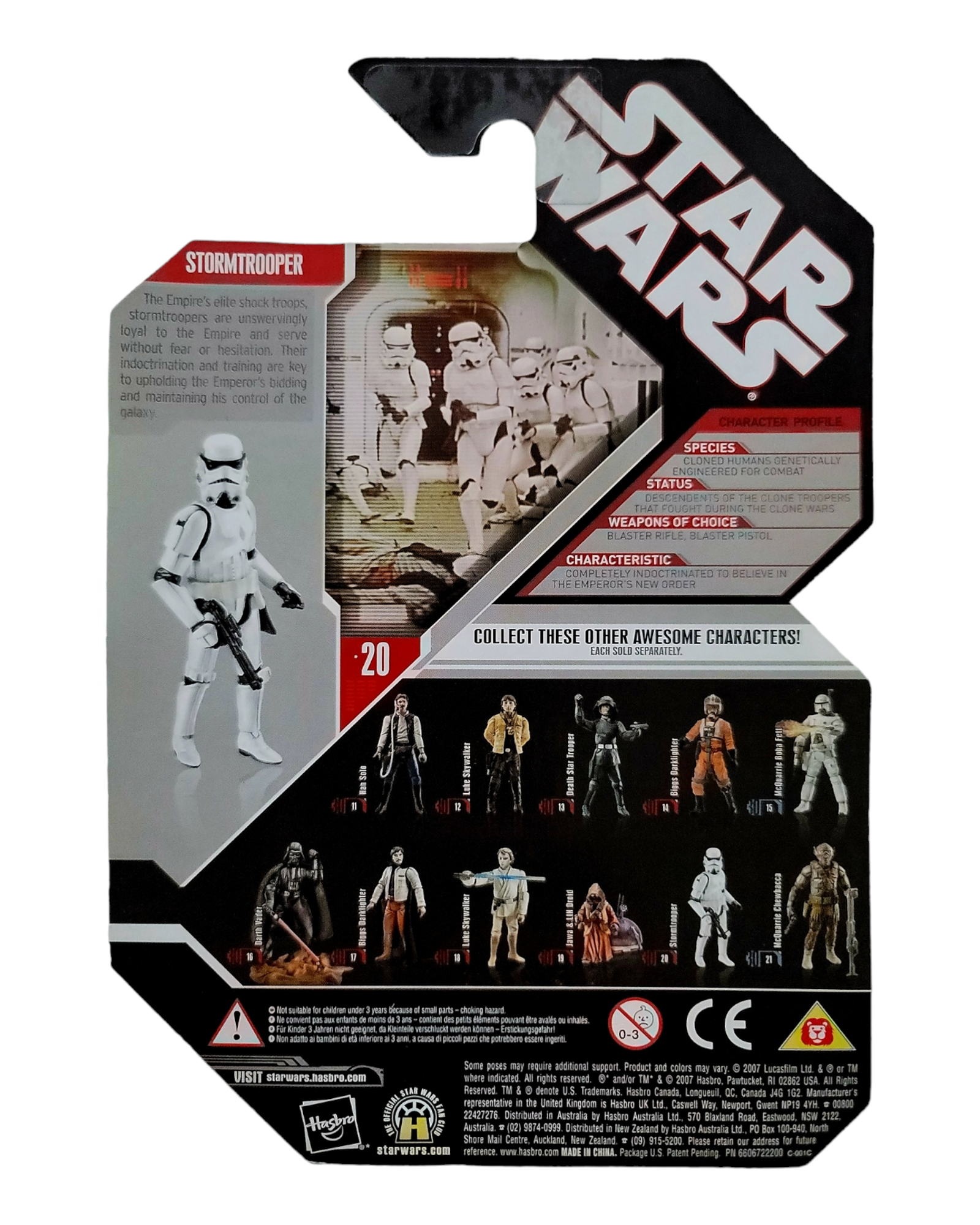 Star Wars 30th Anniversary Collection #20 Imperial Stormtrooper, Hasbro '07