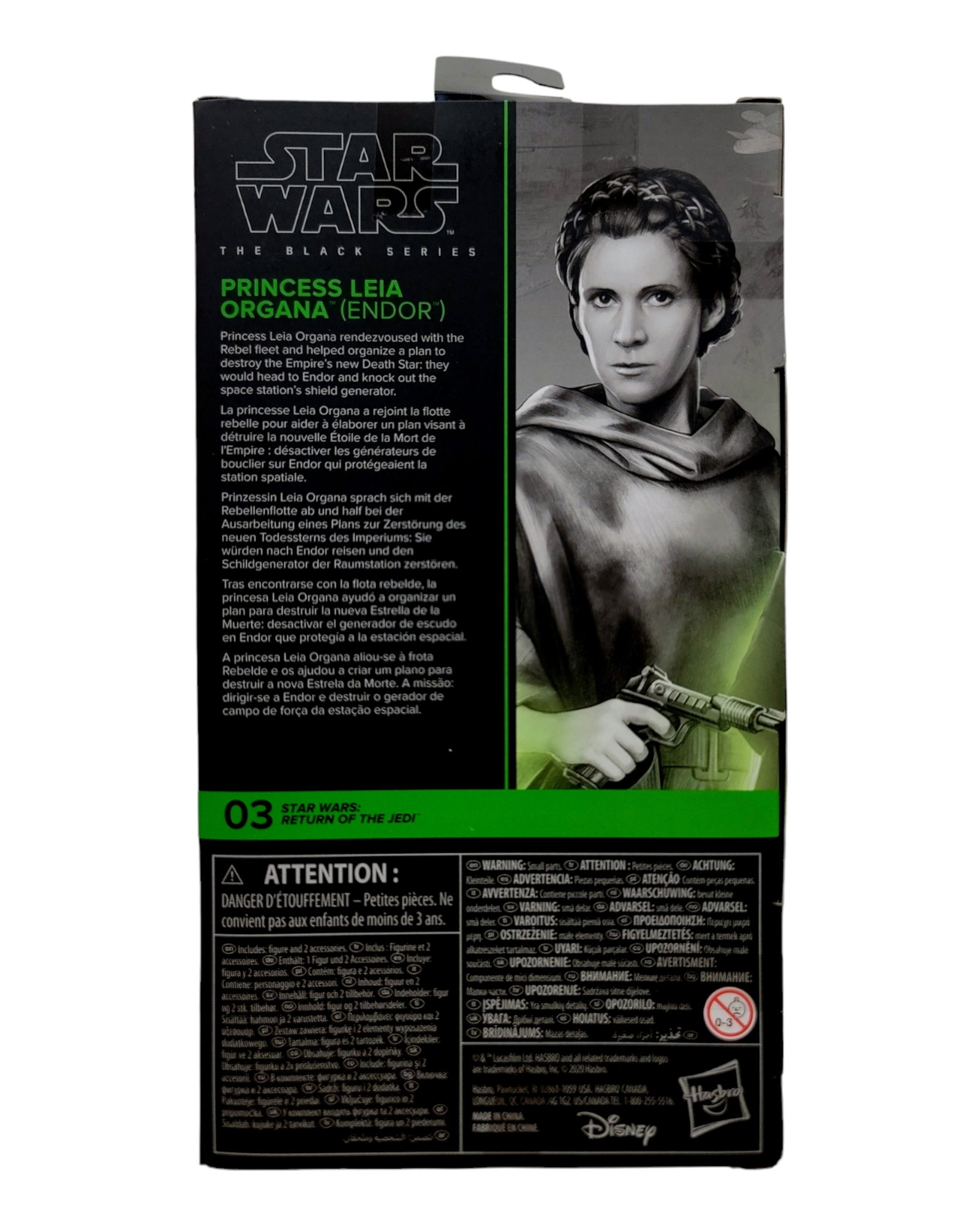Star Wars Black Series: Return of the Jedi #03 Princess Leia Organa, Endor, Hasbro '23