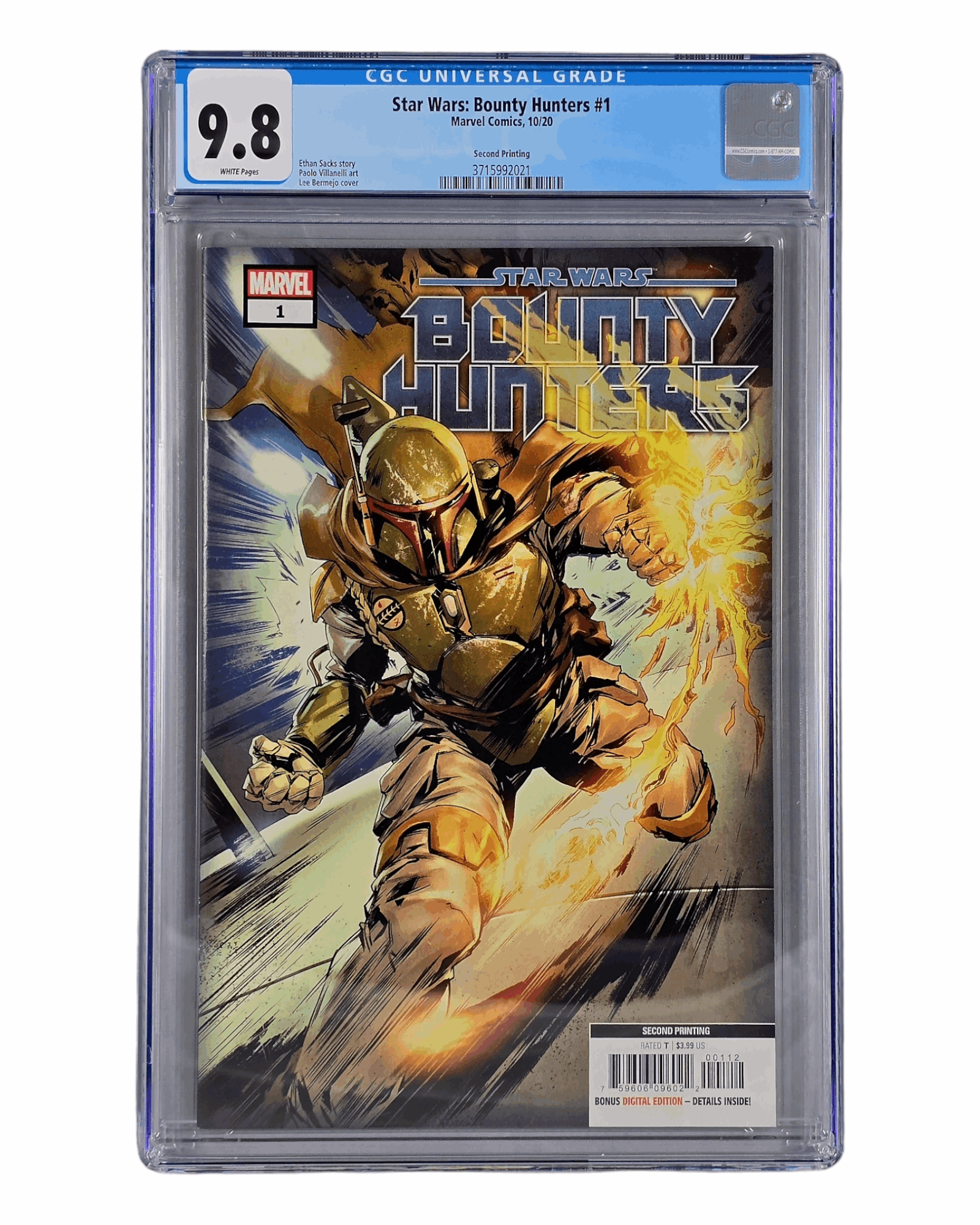 Star Wars: Bounty Hunters #1H 2nd Print, CGC 9.8 (21), Marvel '20