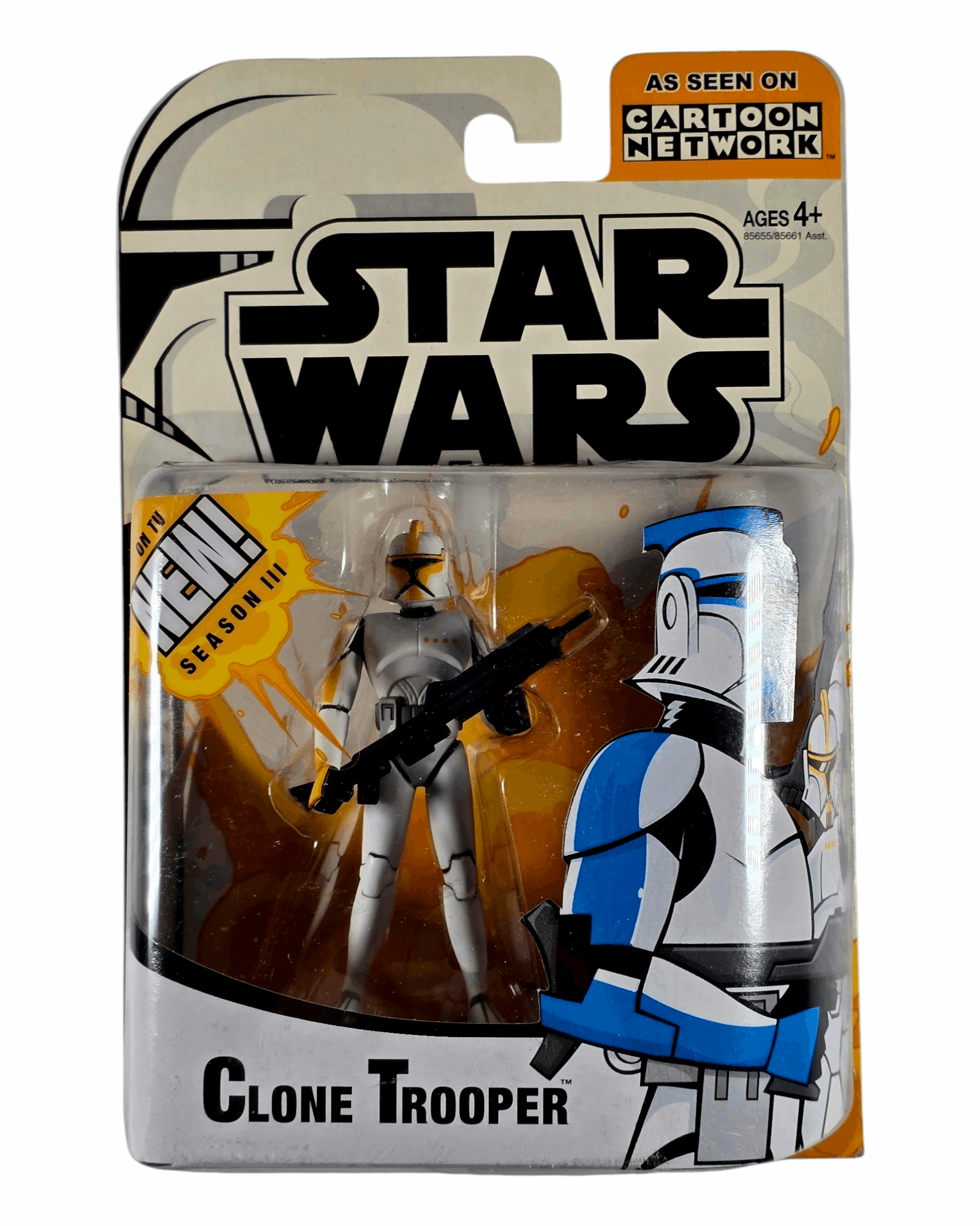 Star Wars Clone Wars Cartoon Network Clone Trooper, Hasbro '03