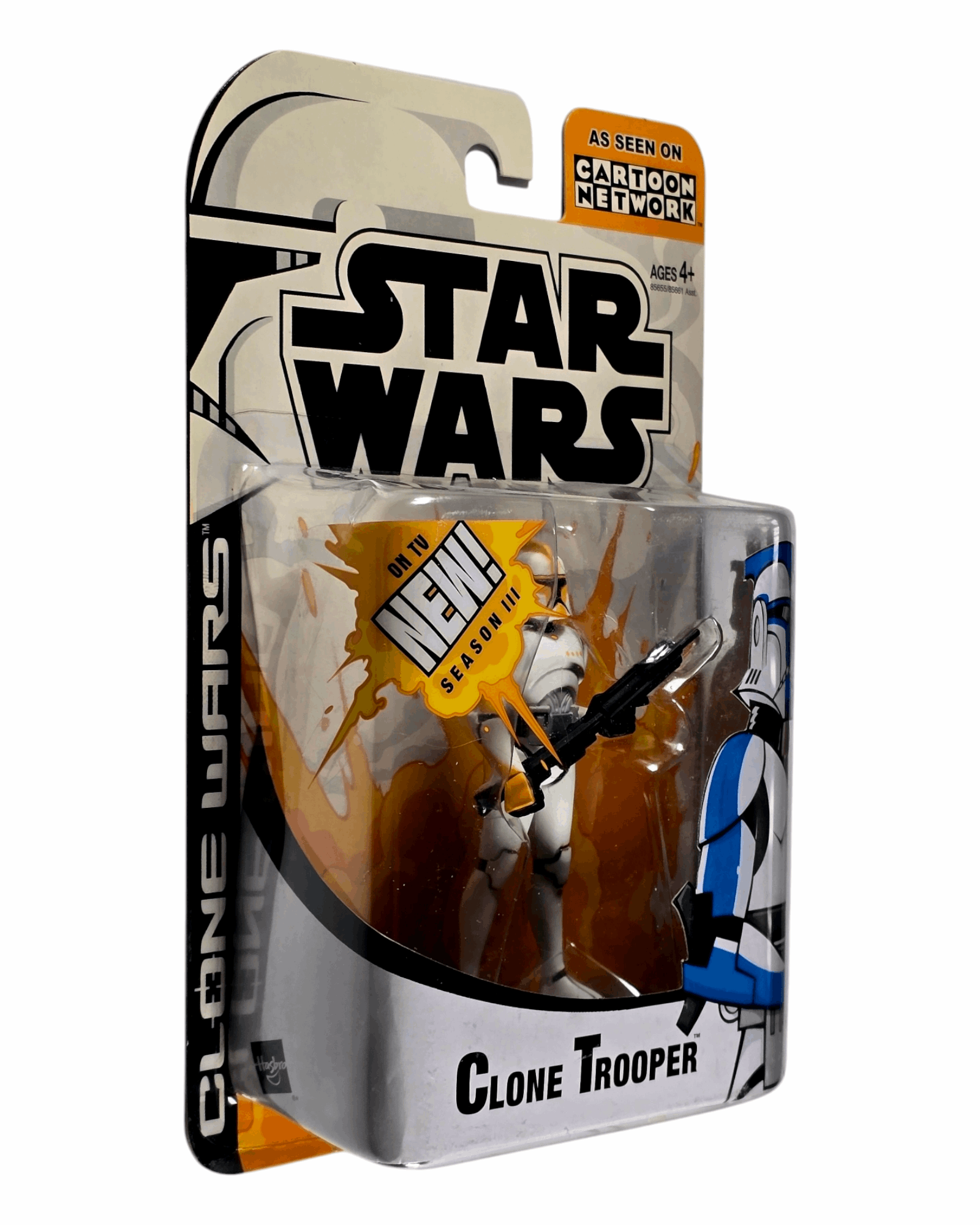 Star Wars Clone Wars Cartoon Network Clone Trooper, Hasbro '03