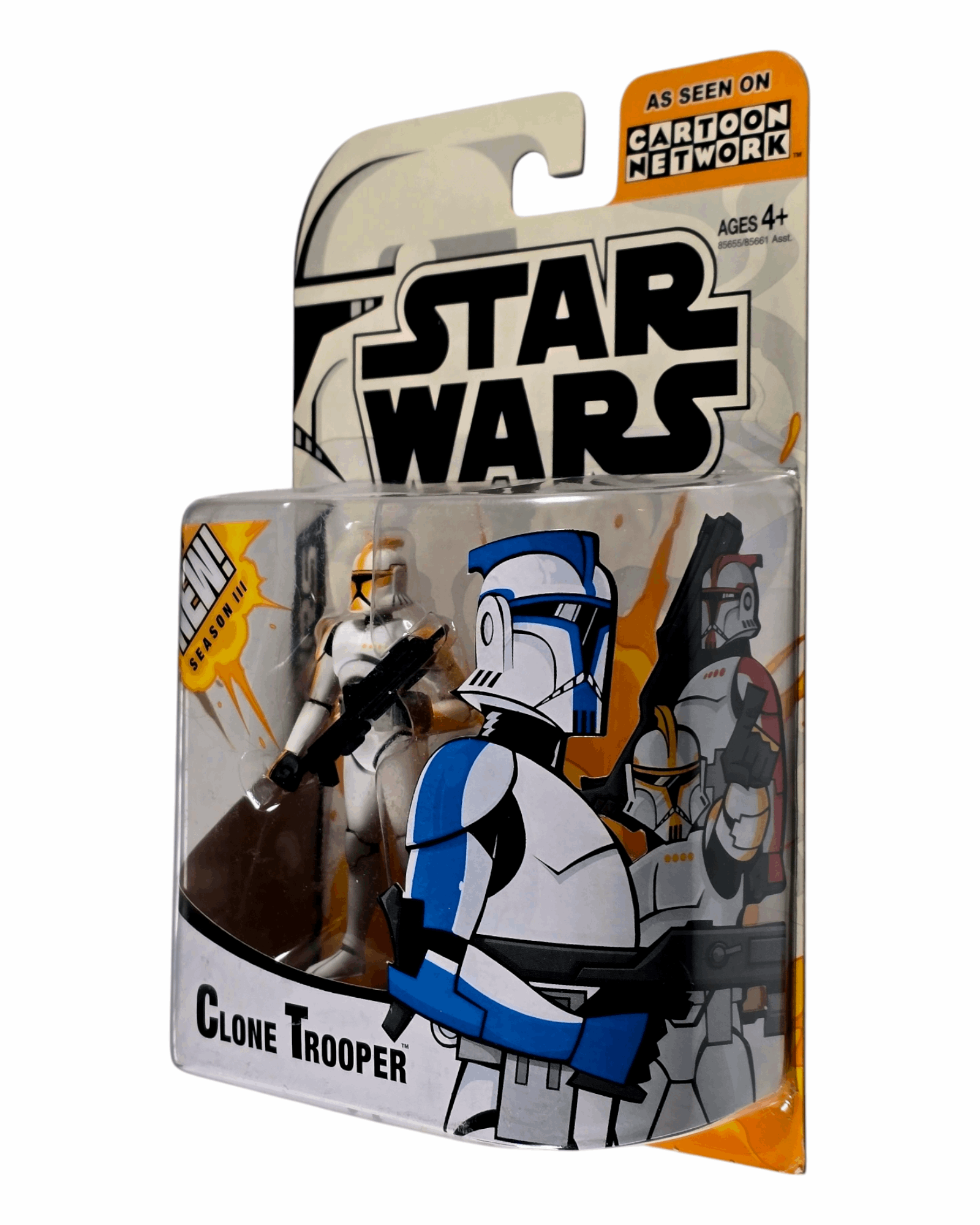 Star Wars Clone Wars Cartoon Network Clone Trooper, Hasbro '03