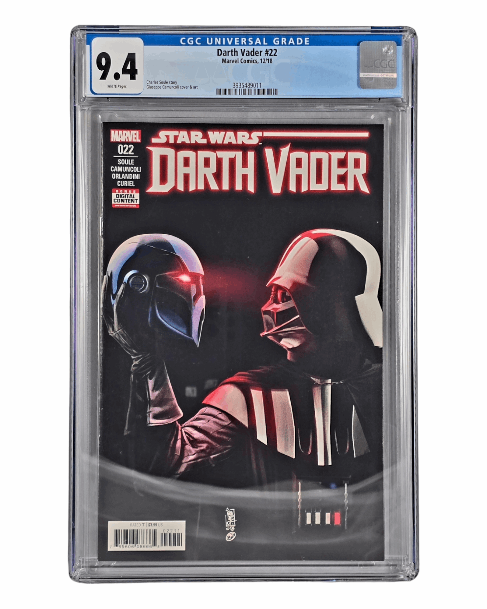 Star Wars: Darth Vader Vol.2 #22, CGC 9.4 (11), Marvel '18