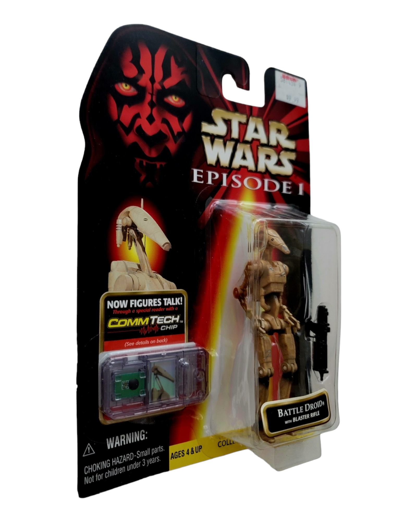 Star Wars Episode I Collection Battle Droid, Dirty Variant, Hasbro '99