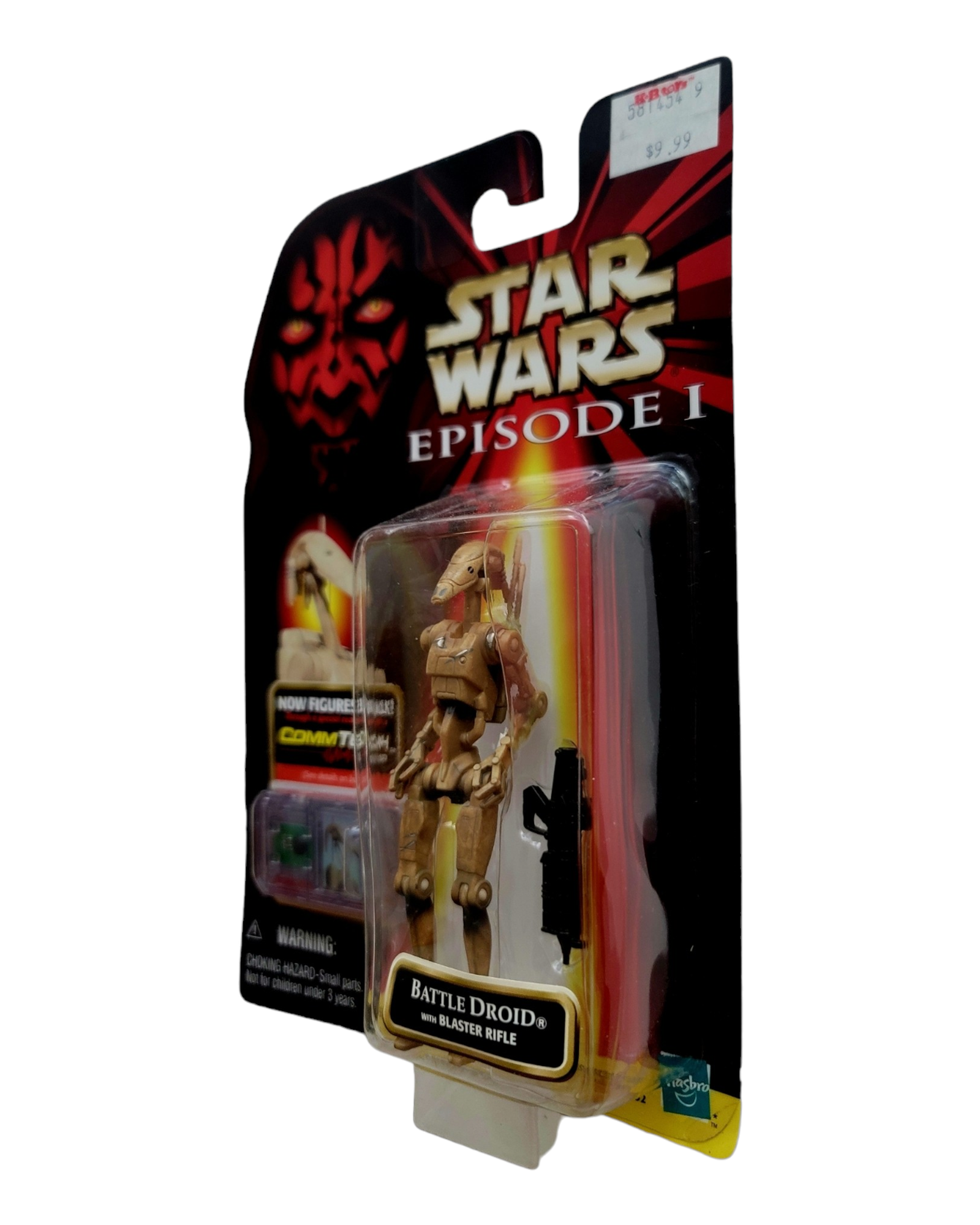 Star Wars Episode I Collection Battle Droid, Dirty Variant, Hasbro '99