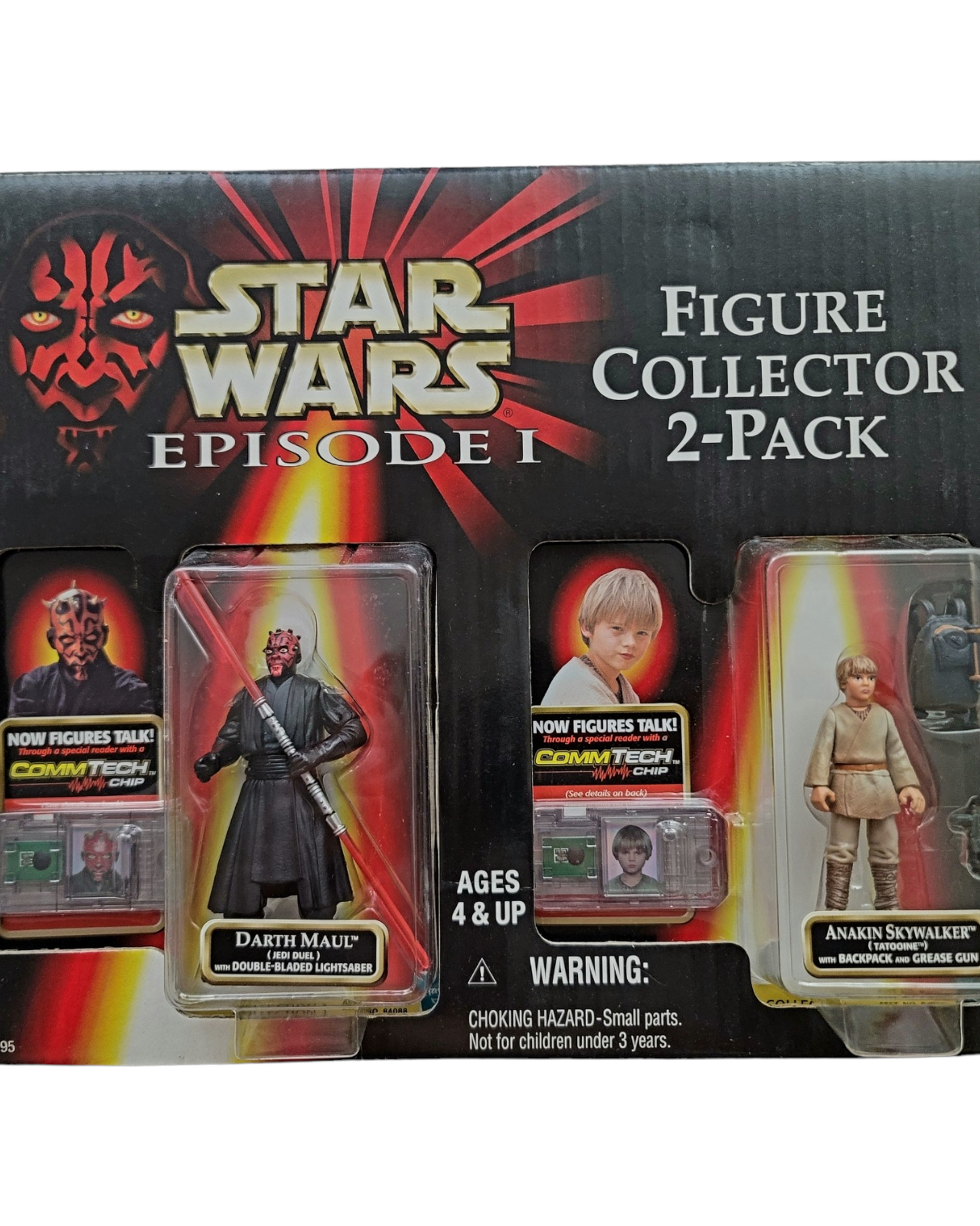 Star Wars Episode I Collection Collector 2 Pack: Darth Maul and Anakin, Hasbro '99