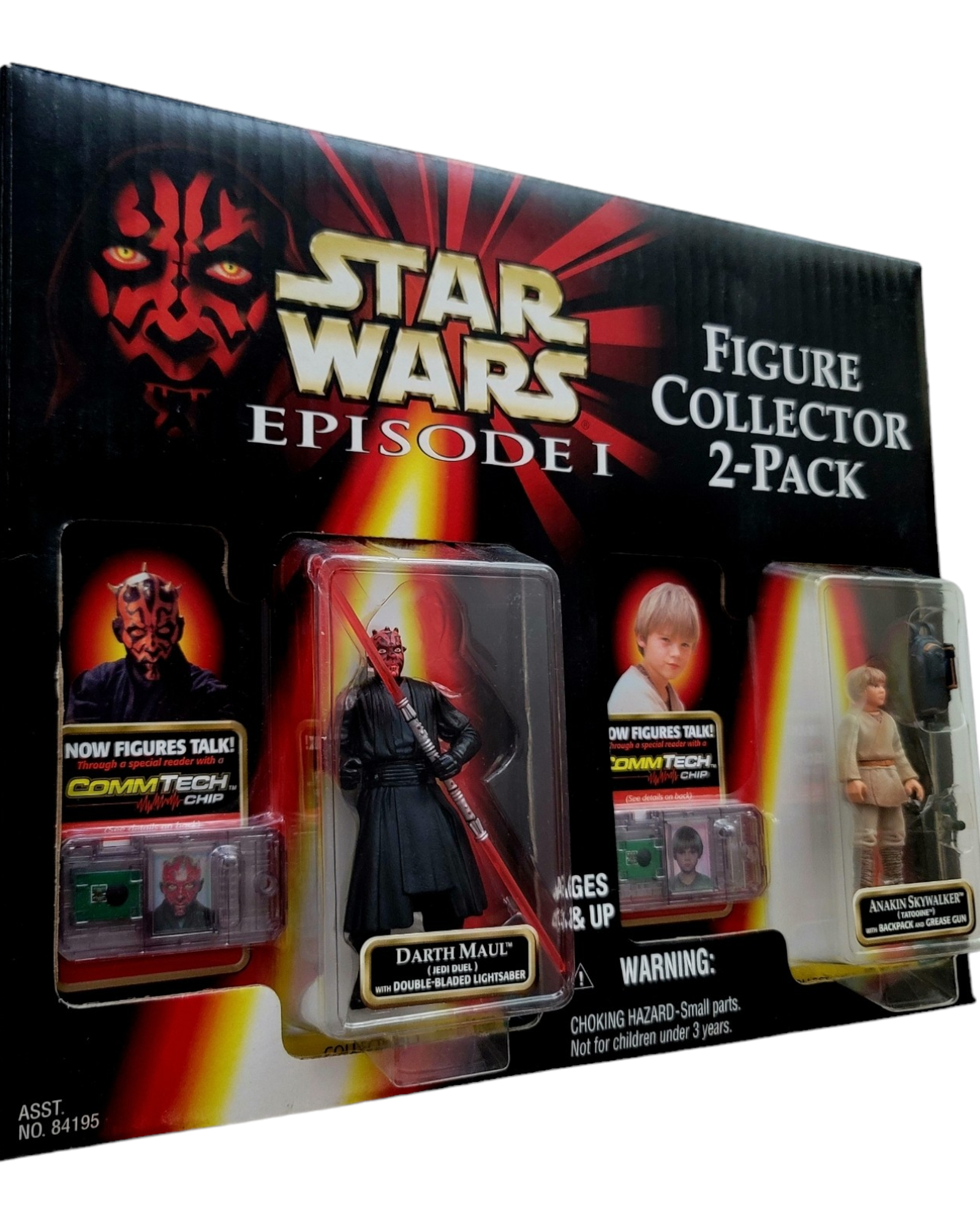 Star Wars Episode I Collection Collector 2 Pack: Darth Maul and Anakin, Hasbro '99