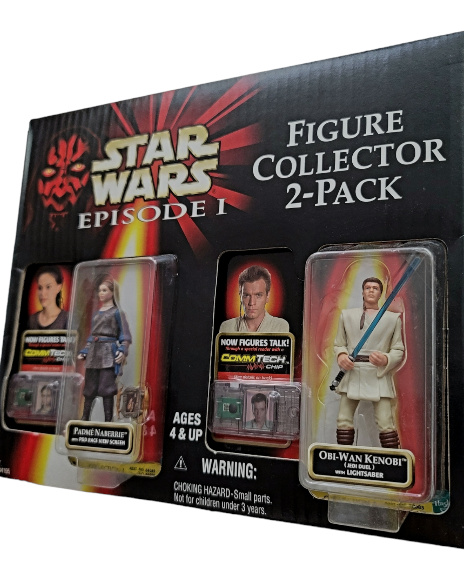 Star Wars Episode I Collection Collector 2 Pack: Padme Naberrie & Obi-Wan, Hasbro '99