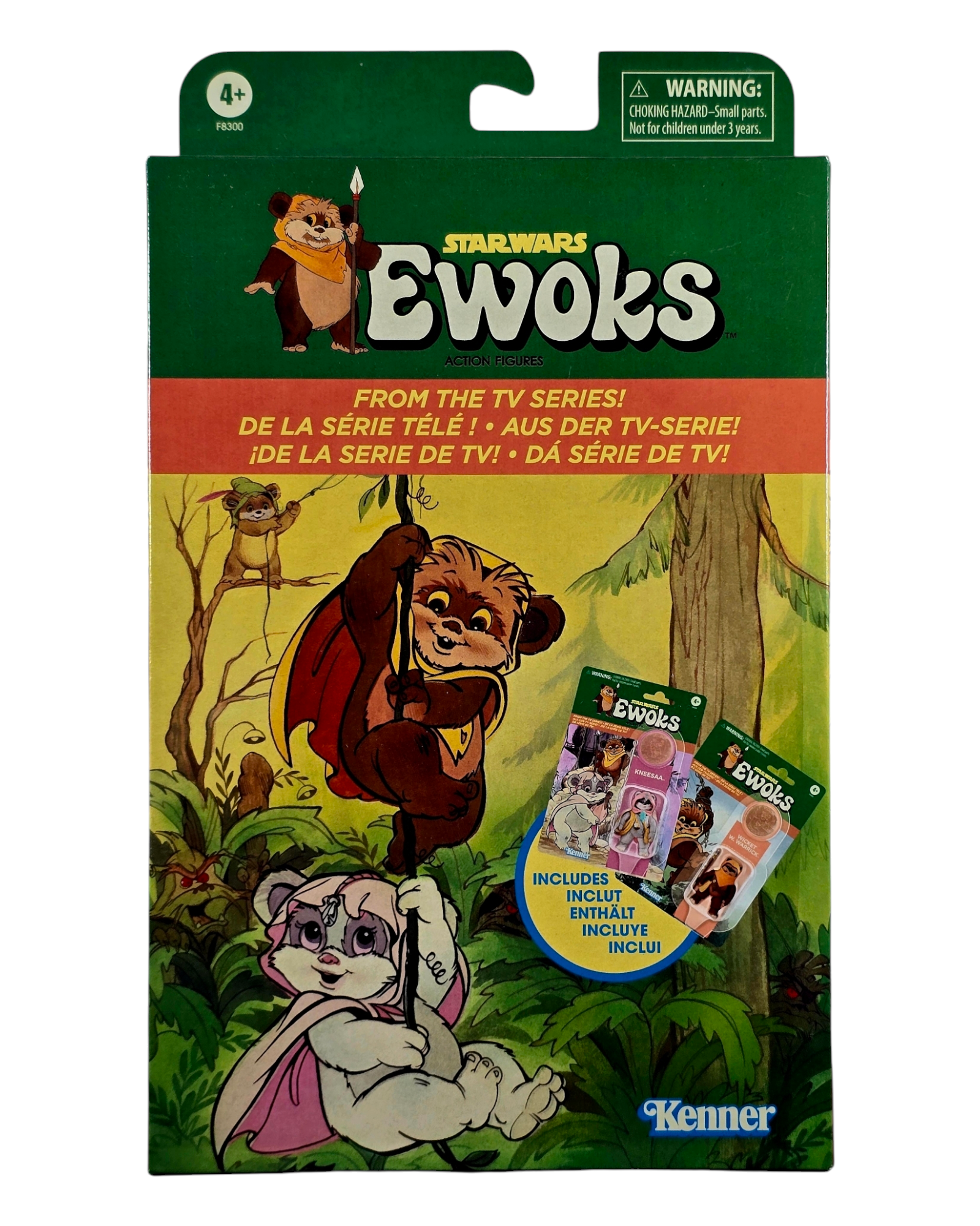 Star Wars Vintage Collection Wicket W. Warrick & Kneesaa 2-Pack, Hasbro '23