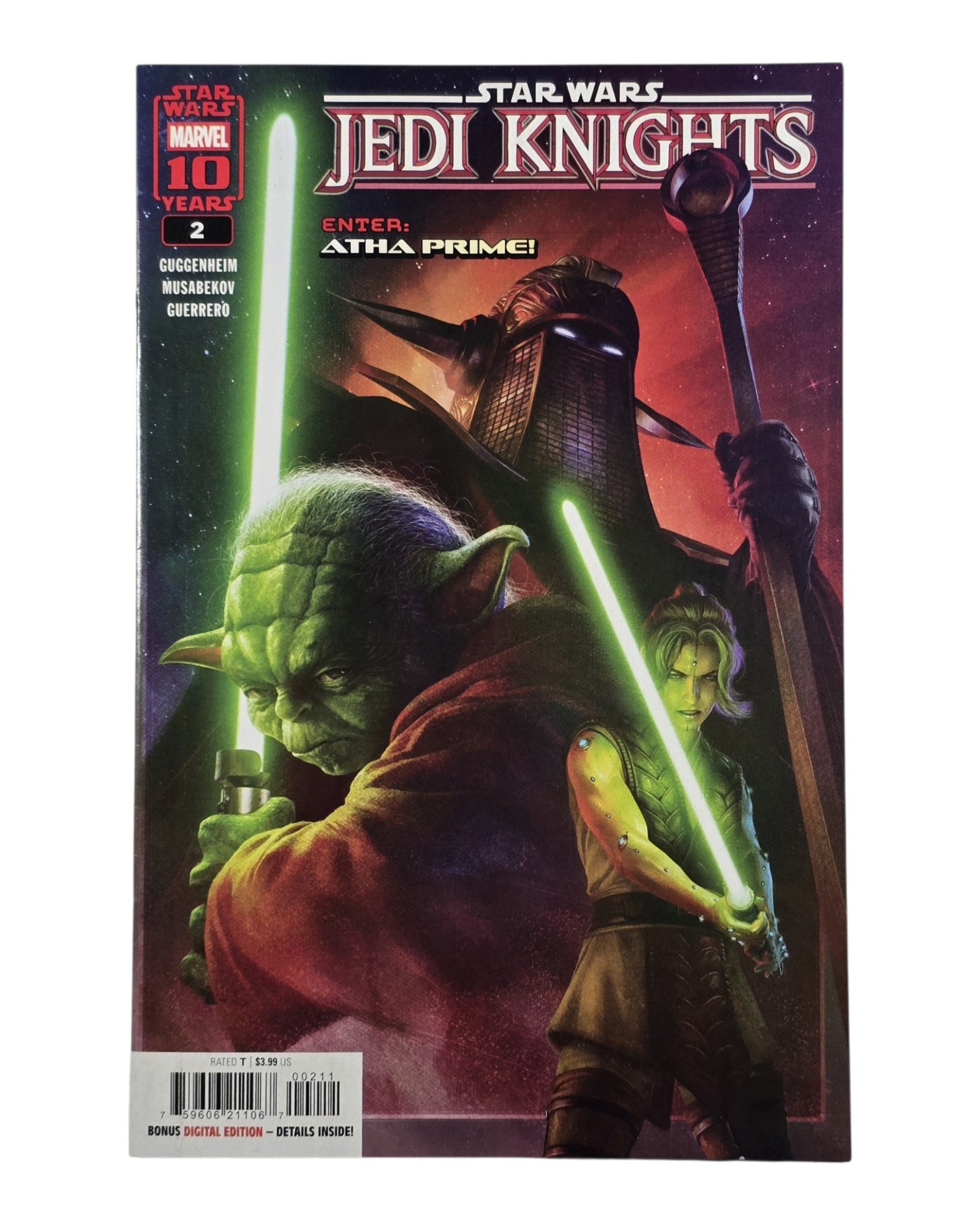 Star Wars: Jedi Knights #2A, Rahzzah Cover, Marvel '25