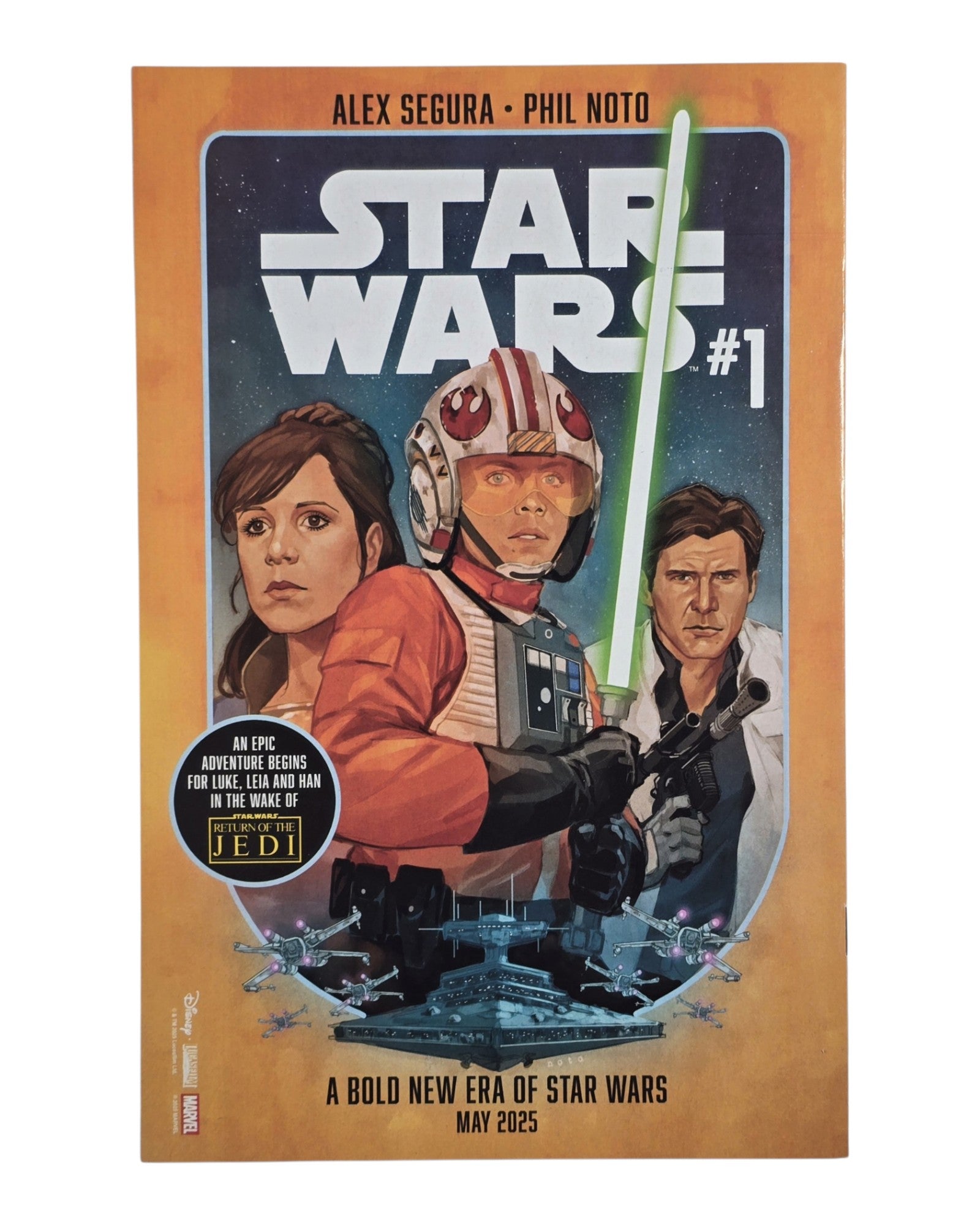 Star Wars: Jedi Knights #2A, Rahzzah Cover, Marvel '25 — back of package
