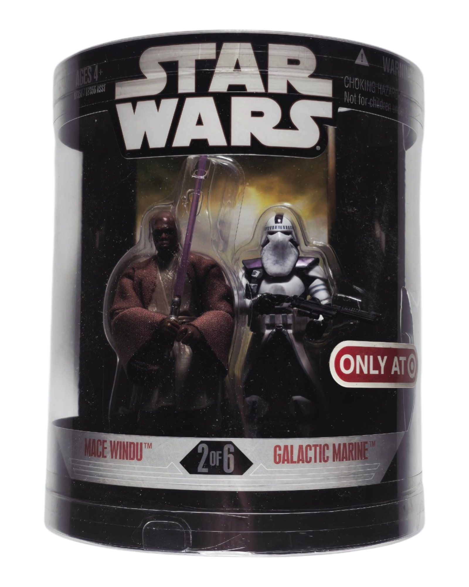 Star Wars 30th Anniversary Order 66 #2 Mace Windu & Galactic Marine, Hasbro '06