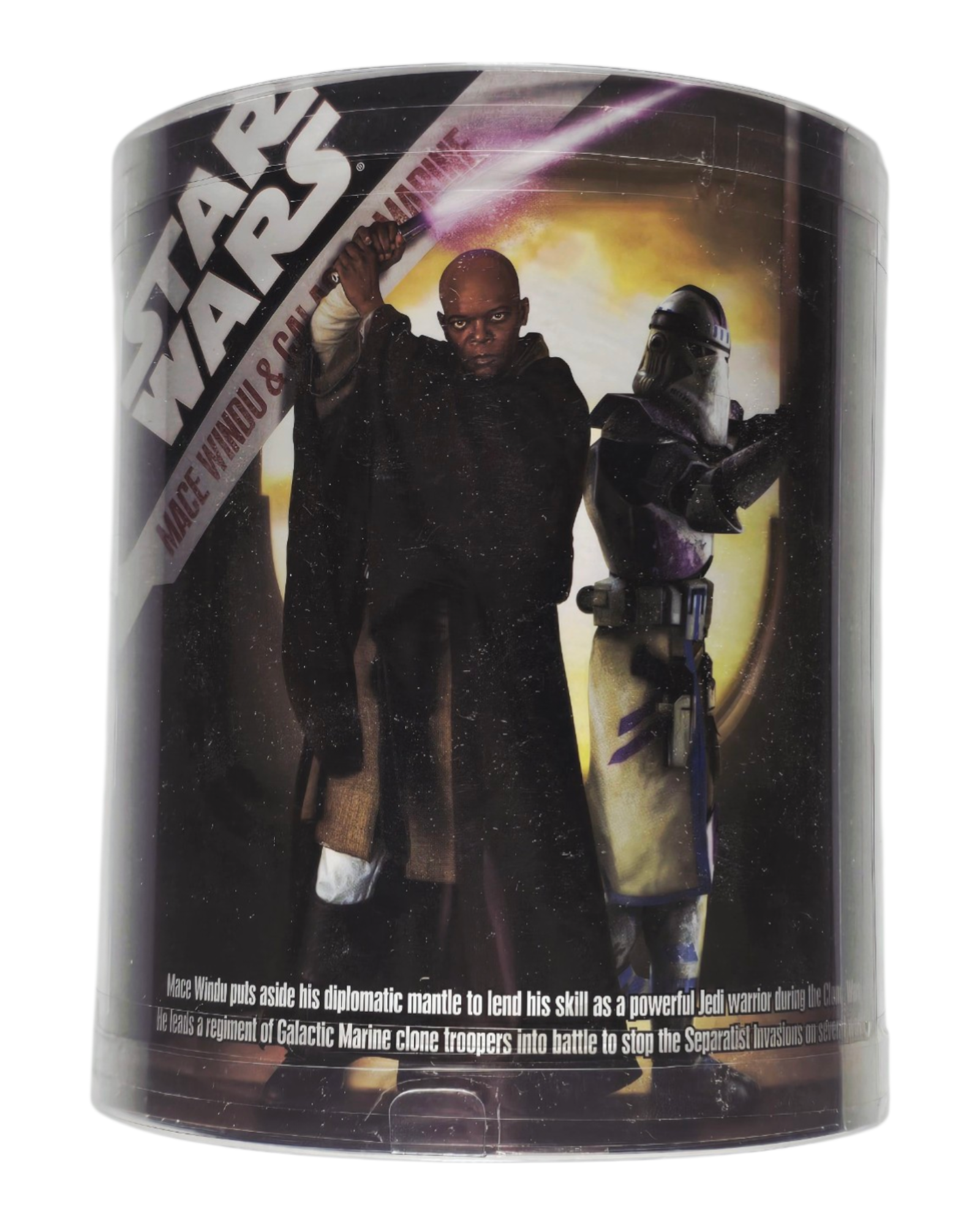 Star Wars 30th Anniversary Order 66 #2 Mace Windu & Galactic Marine, Hasbro '06