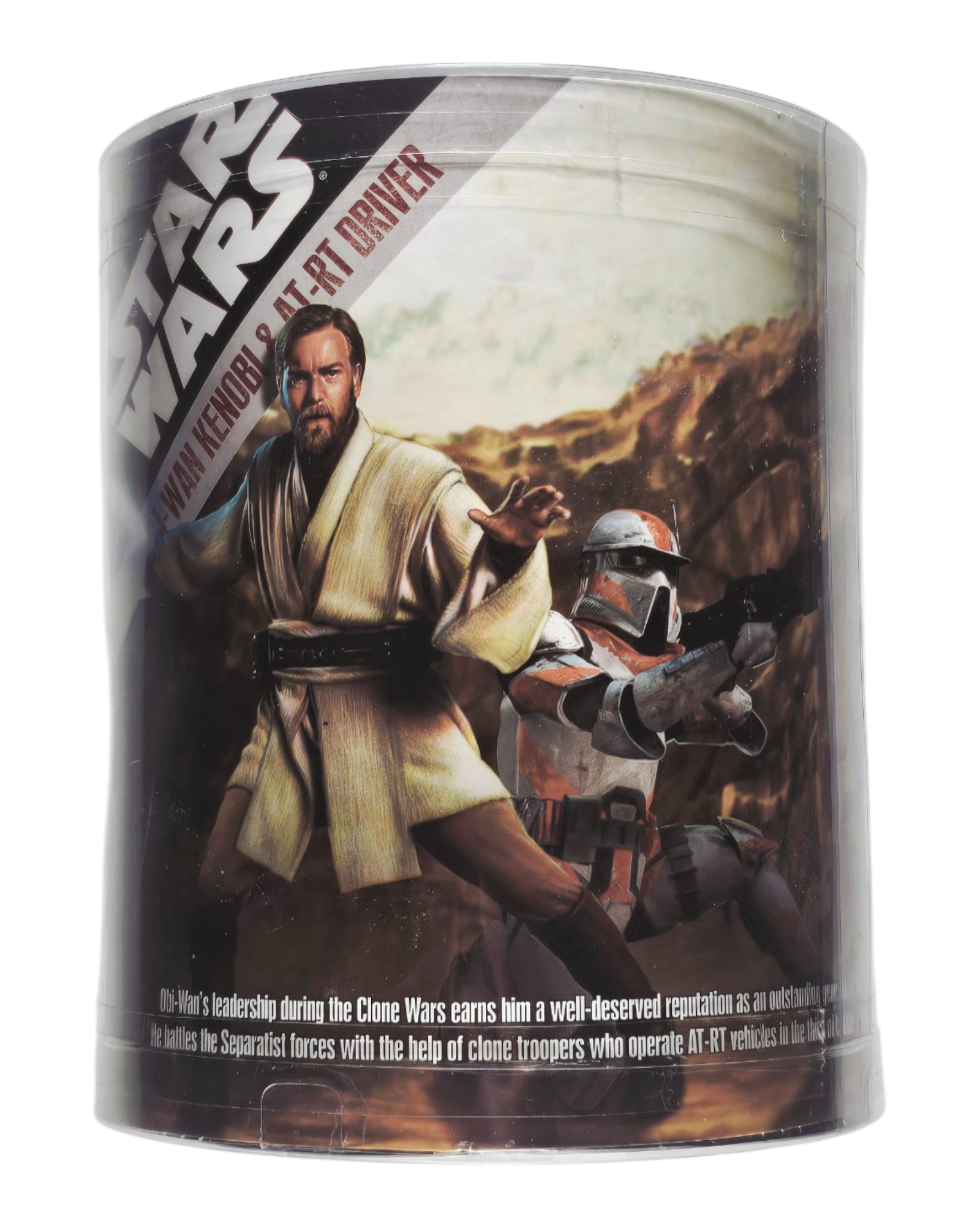 Star Wars 30th Anniversary Order 66 #4 Obi-Wan & AT-RT Driver, Hasbro '06