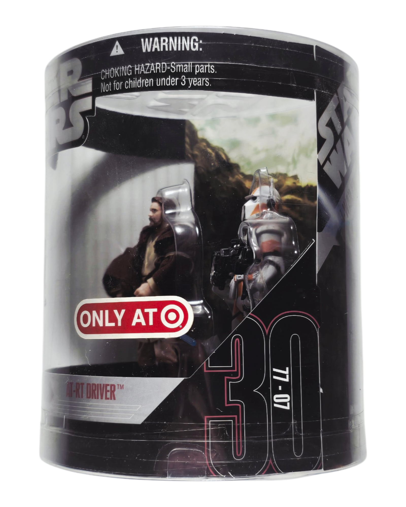 Star Wars 30th Anniversary Order 66 #4 Obi-Wan & AT-RT Driver, Hasbro '06