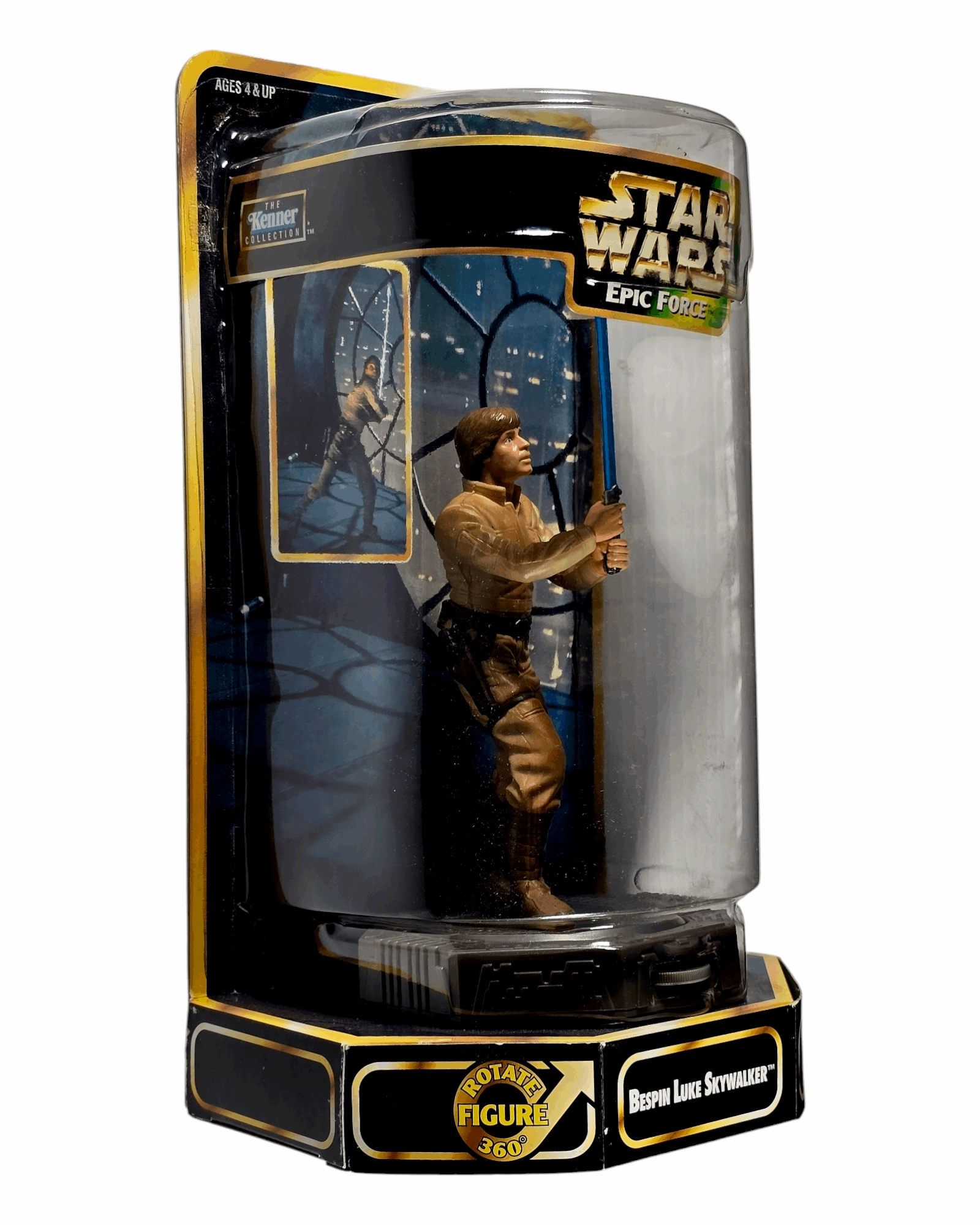 Star Wars POTF, Epic Force Bespin Luke Skywalker, Hasbro