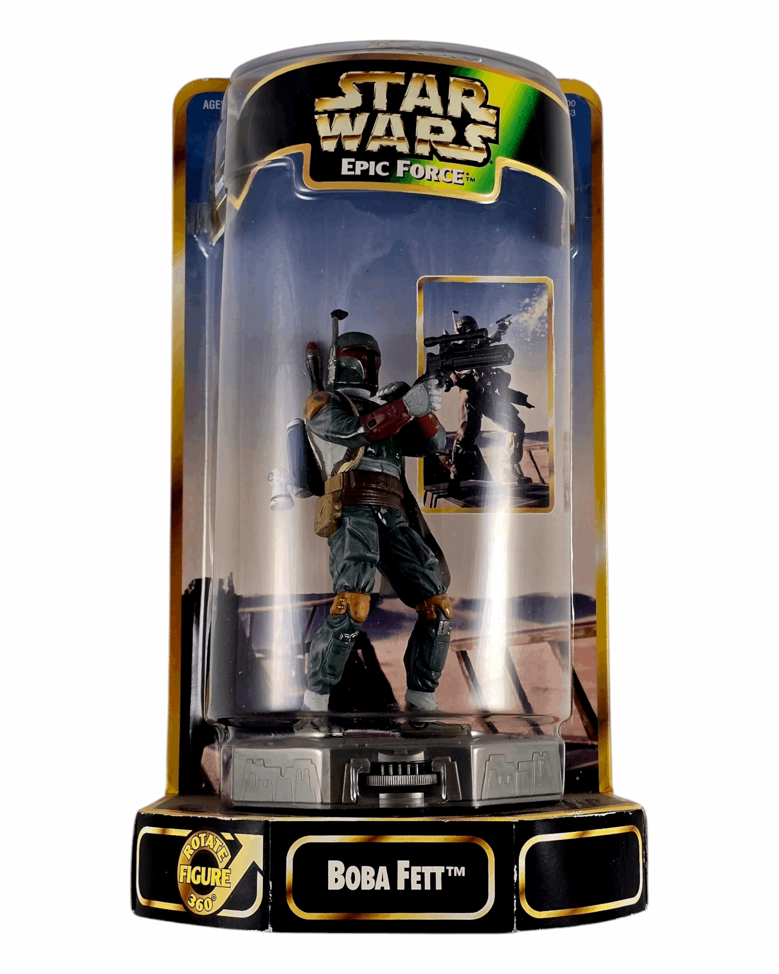 Star Wars POTF, Epic Force Boba Fett, Hasbro